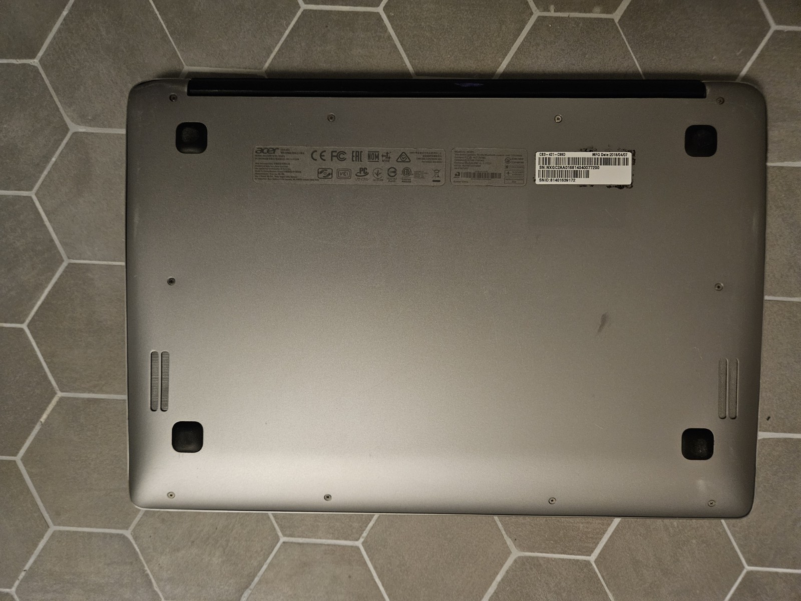 Acer Chromebook CB3-431 14″ 4gb Ram 16gb Storage (READ DESC)