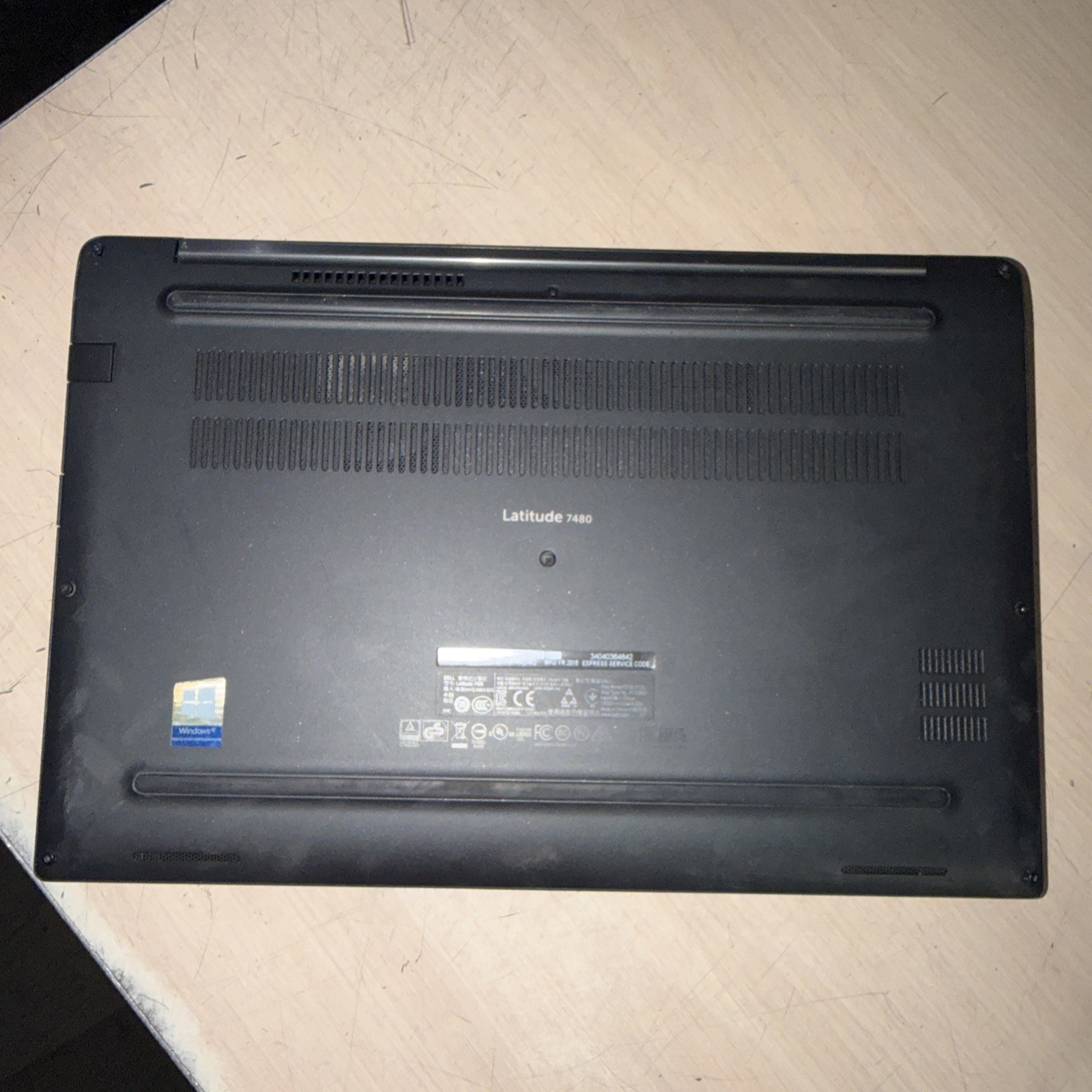 DELL LATITUDE 7480 INTEL CORE I7-7600U 2.80GHZ 8GB RAM NO HD –