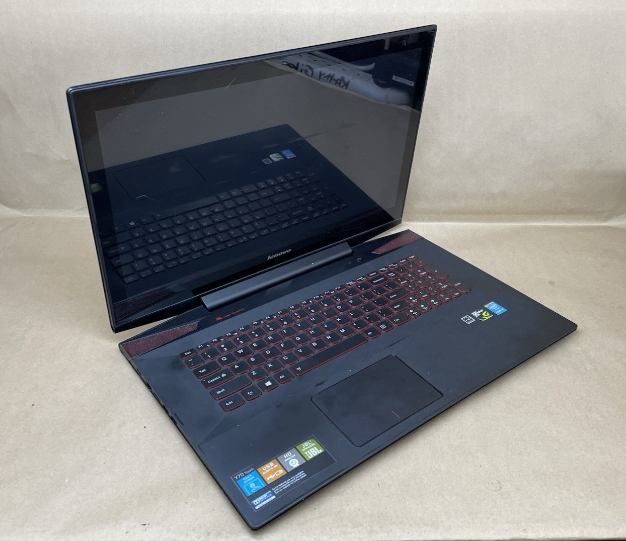 Lenovo Y70-70 Touch 80DU Intel Core I7-4720HQ GTX 860M 16GB RAM 1TB SSD WIN10