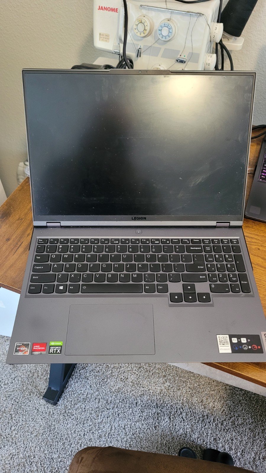 Lenovo Legion 5 Pro 16” 16ACH6H (Ryzen 5600H / 16GB RAM / RTX 3060) *READ*
