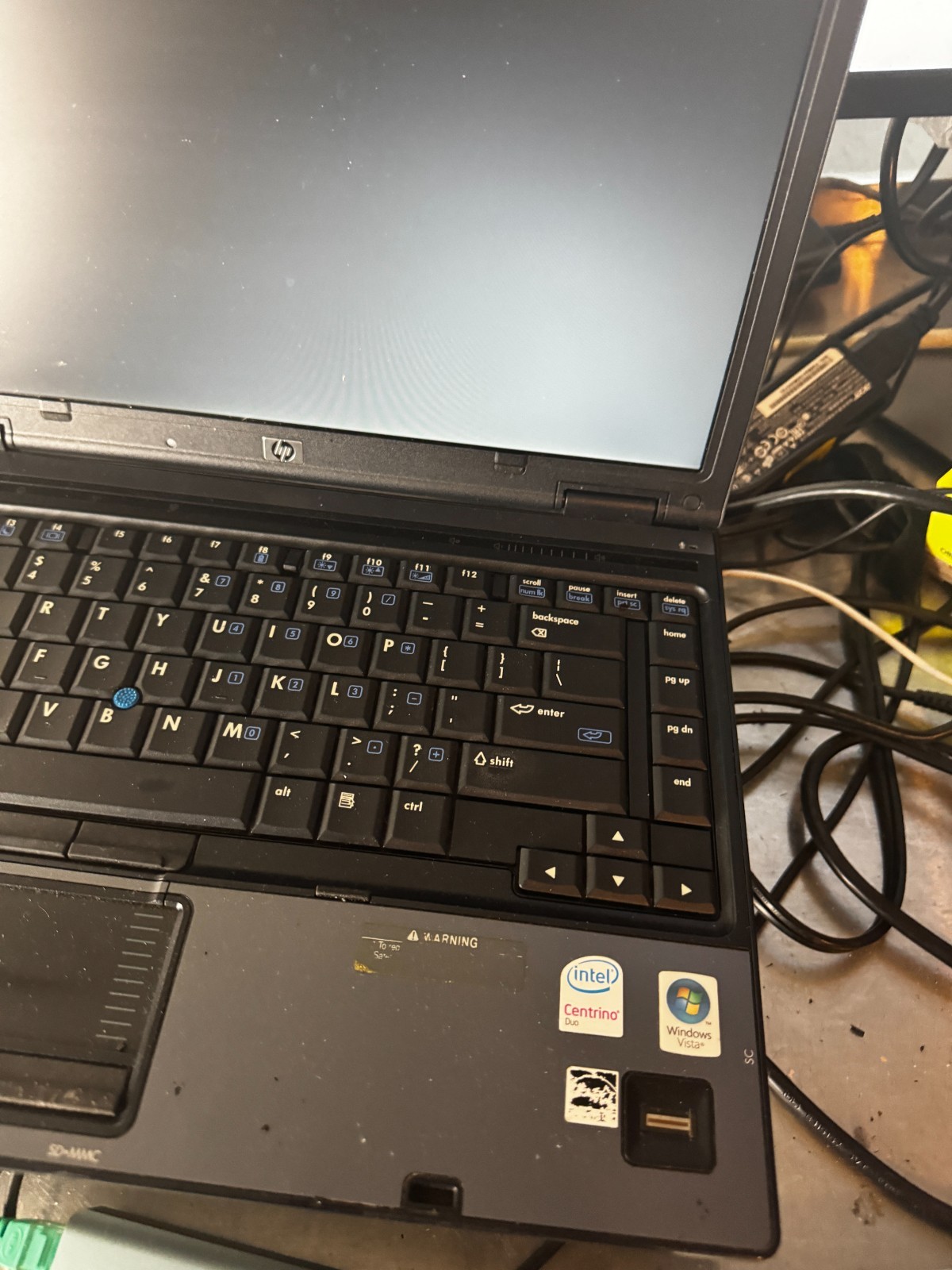 HP COMPAQ 6910P Intel Centrino Duo Laptop for Parts/Repair #5764