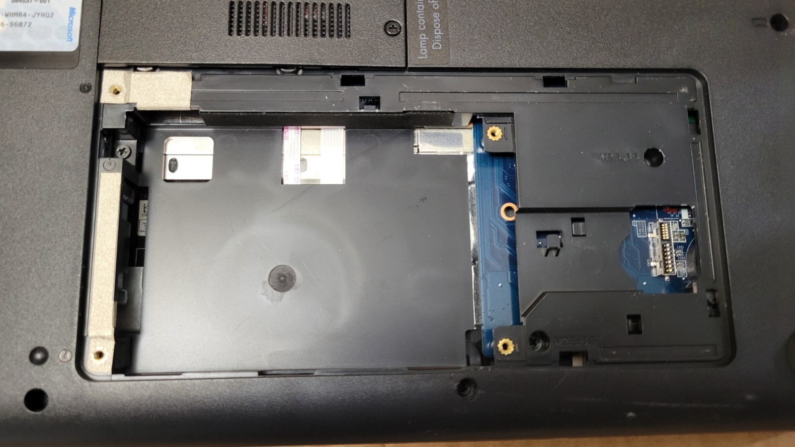 Compaq Presario CQ56 Intel Celeron 900 2.2GHz 2 GB RAM –Parts or Repair–