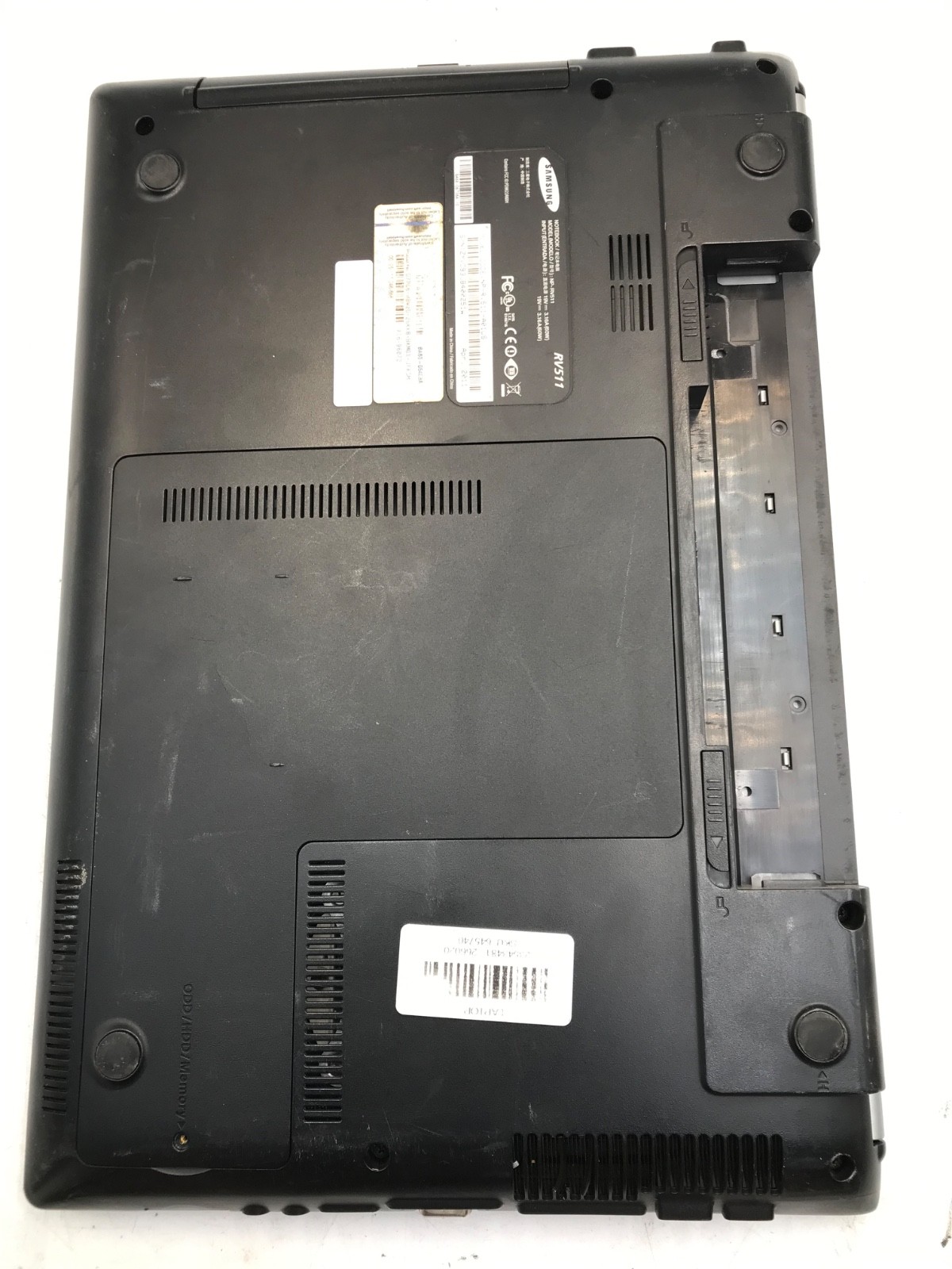 LOT OF 2 Samsung RV511 Intel Core i3-380M 15.6″ -BAD DISPLAYS- MZ