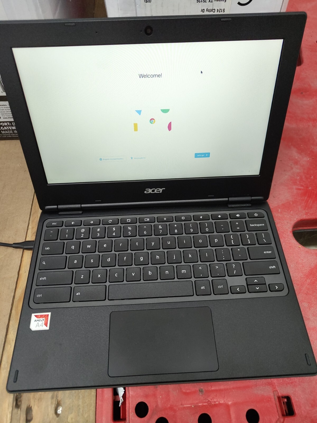 Acer CB311-10H-42LY 11.6″ HD A4-9120C 1.6GHz AMD Radeon R4 Graphics 4GB RAM 64GB