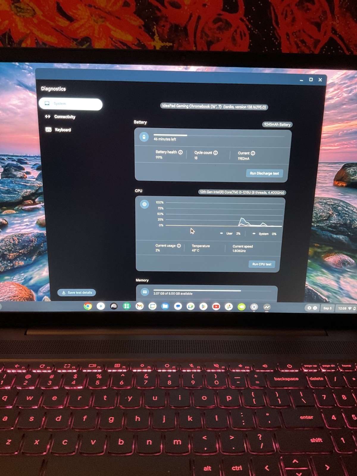 Lenovo IdeaPad 5 16IAU7 16″ (128GB SSD, Intel Core i3 12th Gen., 1.20 GHz, 8GB)