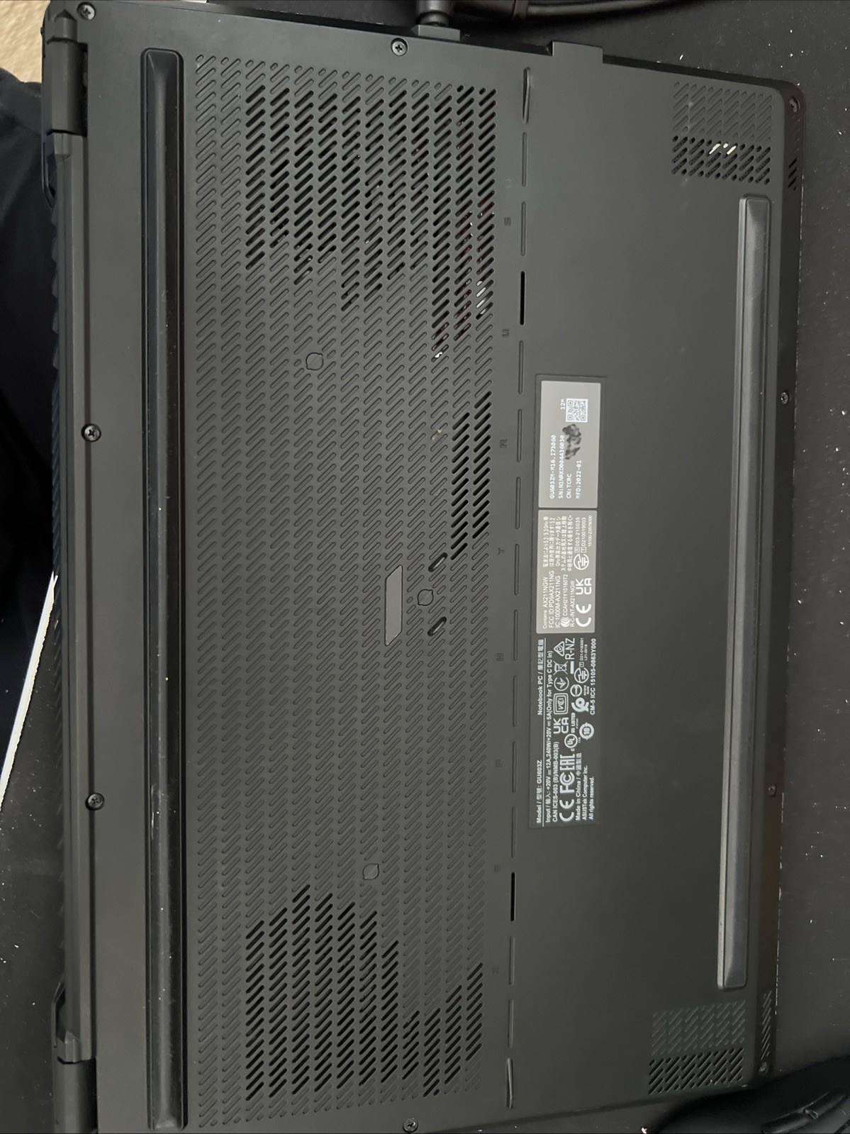 2021 ROG Zephyrus M16 GU603HE 3050 RTX Gaming Laptop