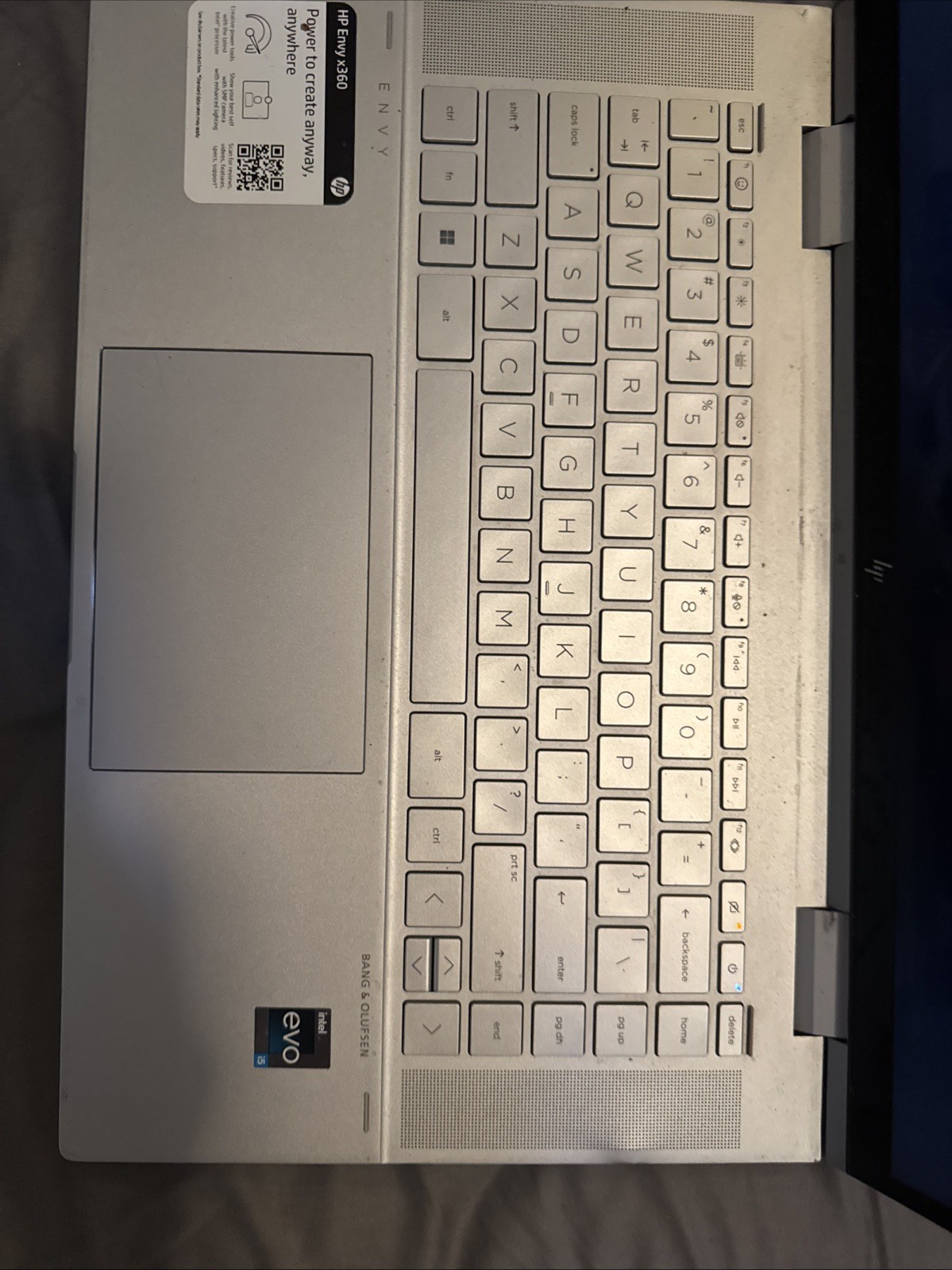HP ENVY x360 15.6″ (256GB SSD, Intel Core i5 12th Gen., 8GB) Laptop – Natural…