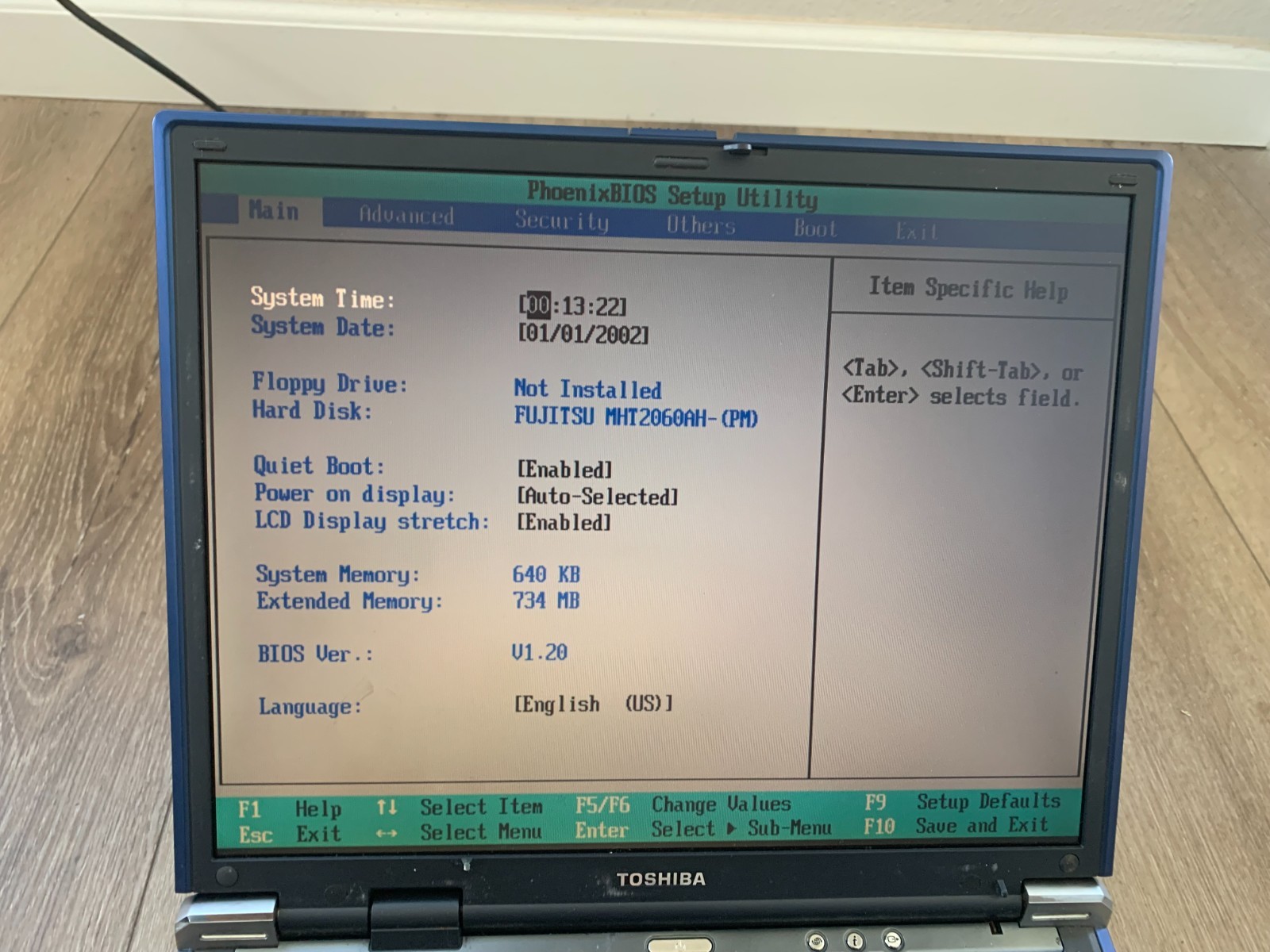 Toshiba Satellite A35-S159 15″ Intel Pentium 4 2.30GHz 768MB RAM 60GB IDE HDD