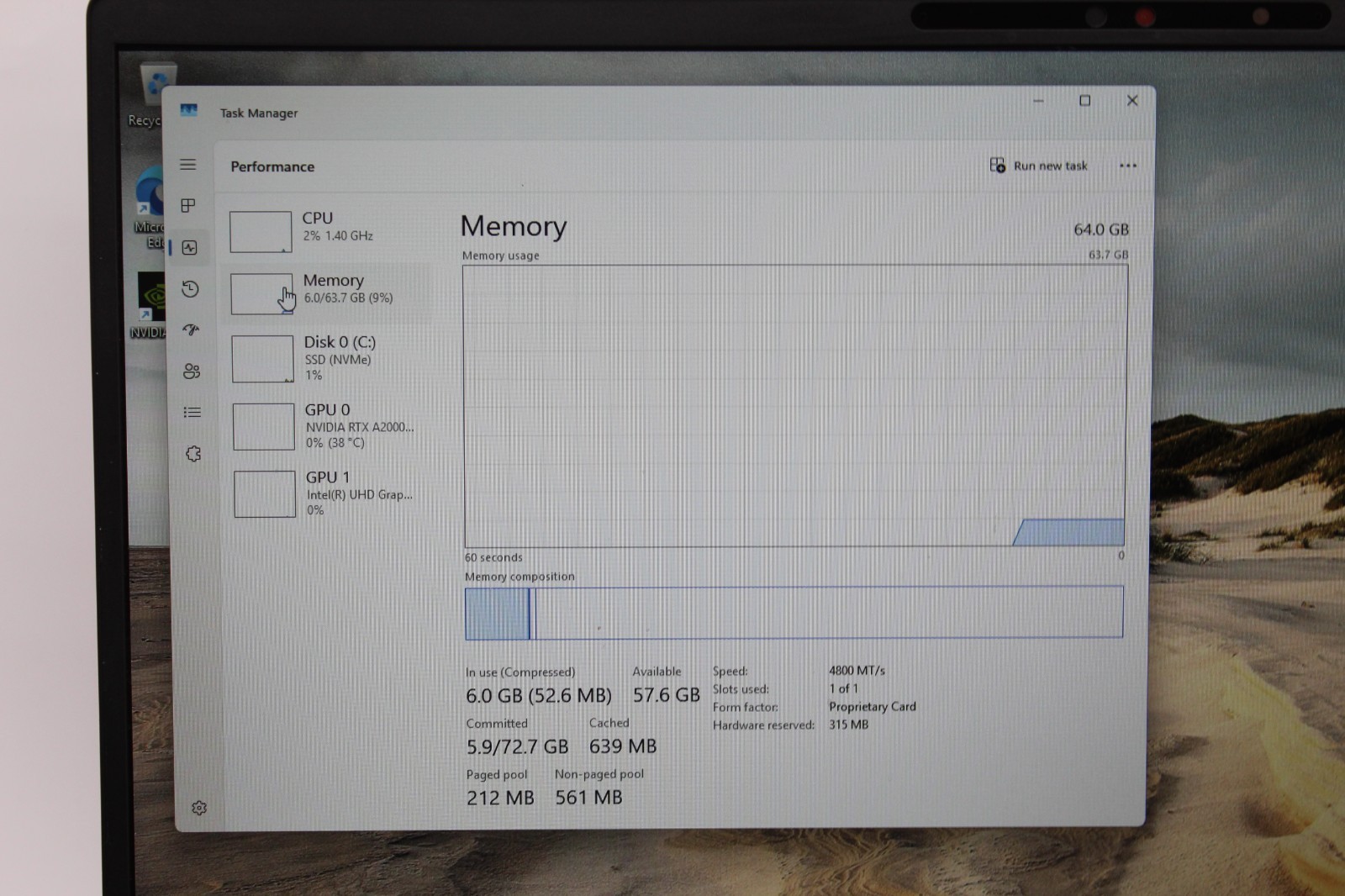 Dell Precision 7670 | i7-12850HX | RTX A2000 8GB | 64GB RAM | 512GB SSD