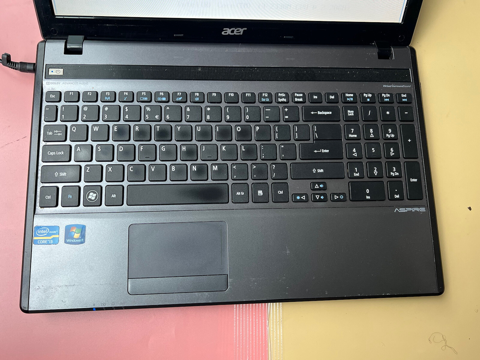 Acer Aspire 5755 Intel Core i3-2330 2GB RAM 0GB HDD PARTS OR REPAIRS