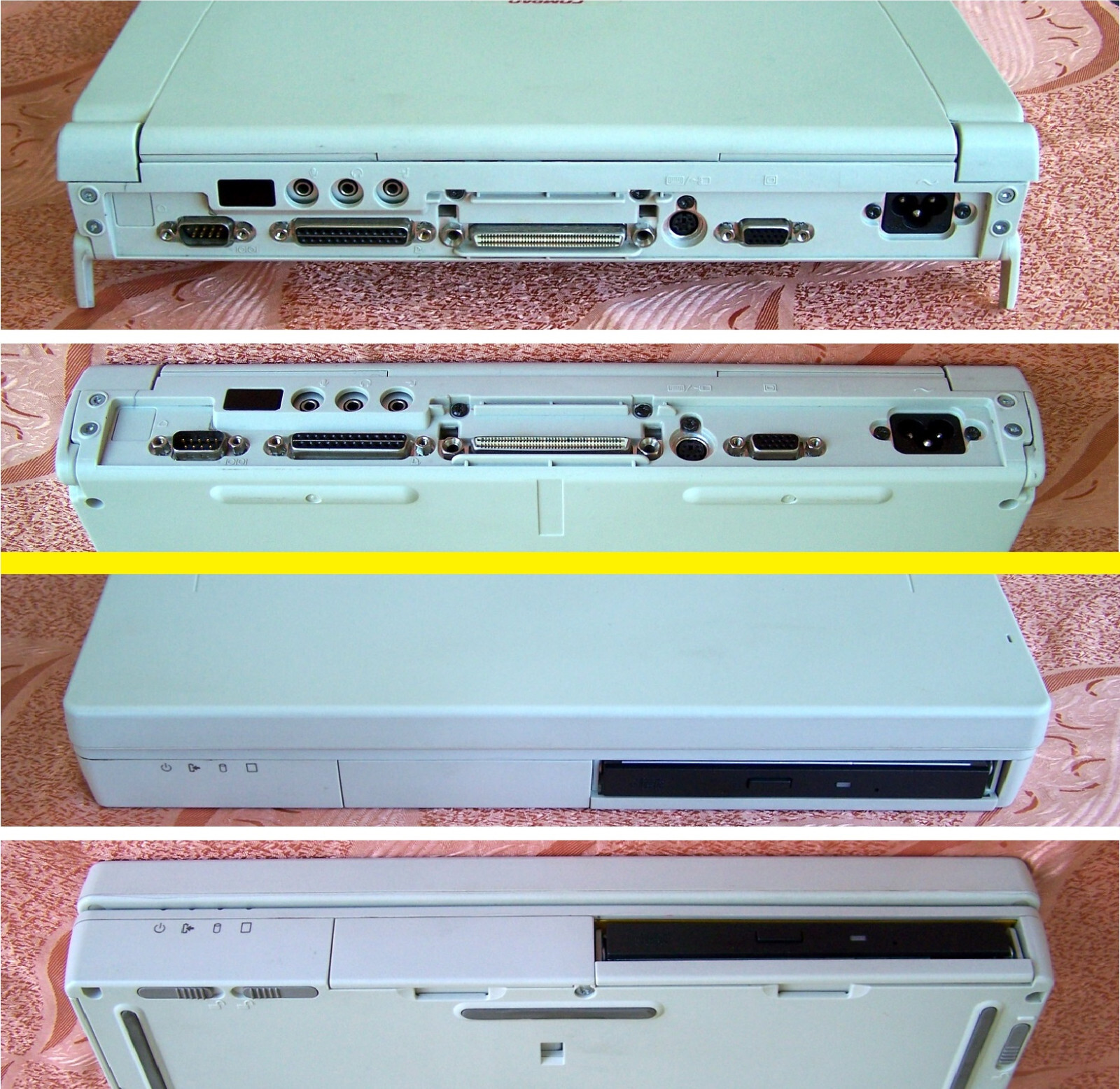 Vtg 1997 Compaq Armada 7792 Intel P2 Win-98 Serial Parallel-ΝΟ 1700 ibm dos e500