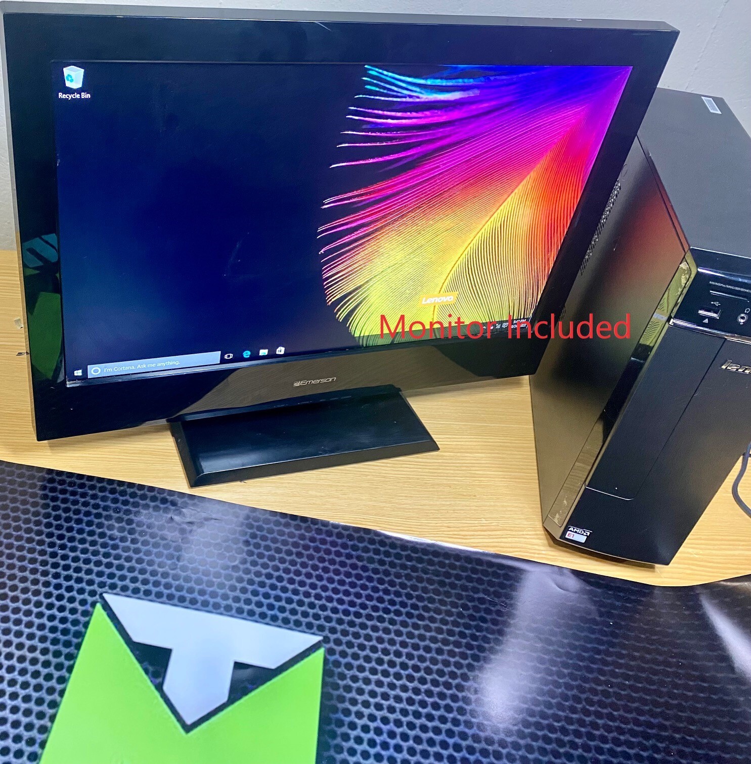 Lenovo 90BJ DESKTOP PC, 500 HDD, 8 GB RAM