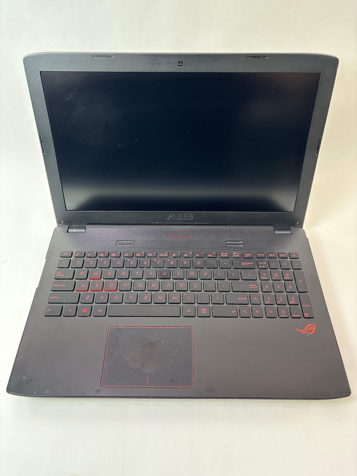 Broken Asus ROG GL552V i7-6700HQ 2.6GHz 16GB RAM 500GB SSD GeForce GTX 960M READ
