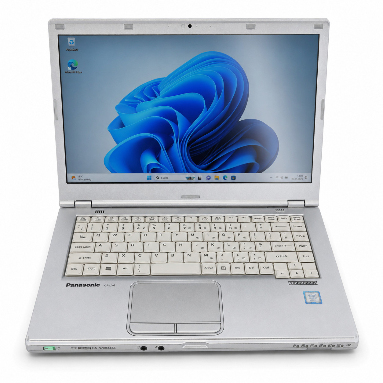 Panasonic CF-LX6 MK3 IntelCore i5-7th gen 256GB SSD 8GB RAM Windows 11Pro Webcam