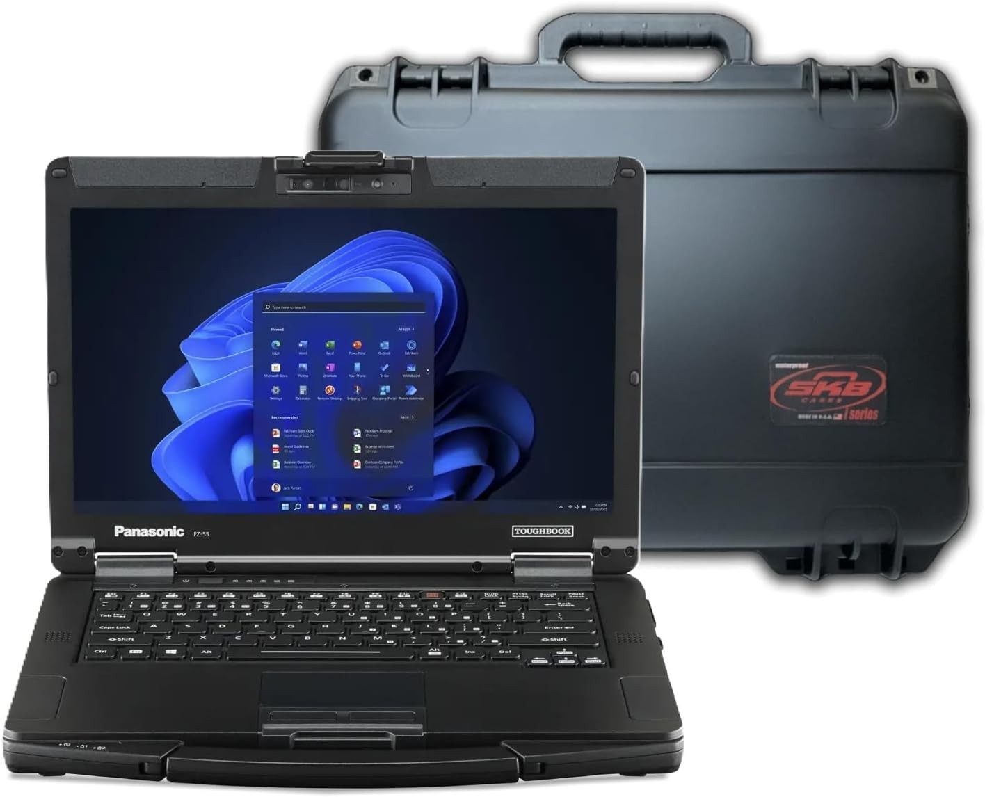 Panasonic Toughbook FZ-55 i7-8665U 64GB 2TB Touchscreen, Webcam, Win 11 Pro, 4G
