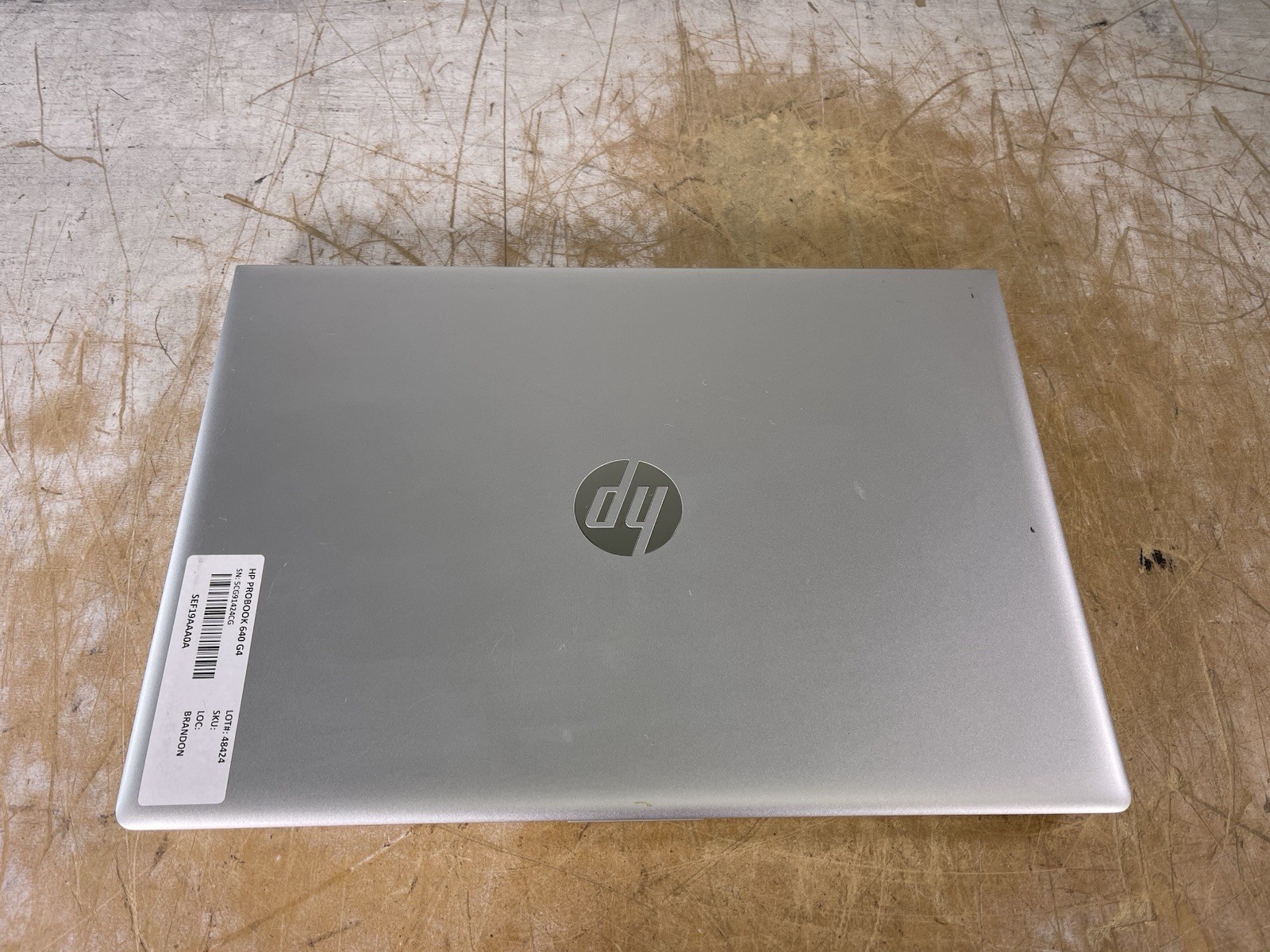 HP PROBOOK 640 G4 i5-8350U @ 1.7GHz, 16GB RAM, NO HDD/OS