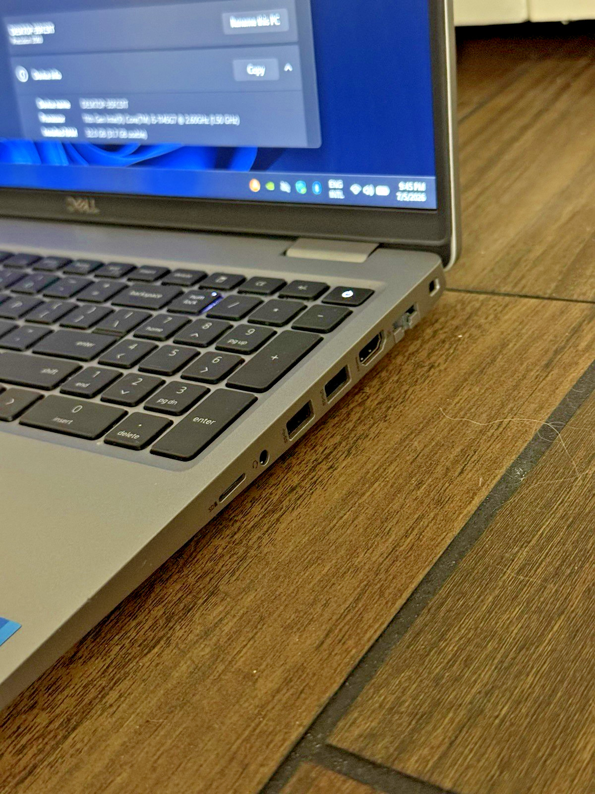 Dell Precision 3560 i5-1145G7 32GB Ram 1TB SSD – Good