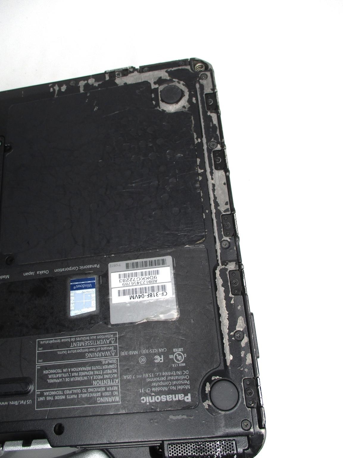 Panasonic Toughbook CF-31 MK6 i7-7600U 2.8Ghz 16GB 256GB Wi-Fi GPS LTE DVD-read