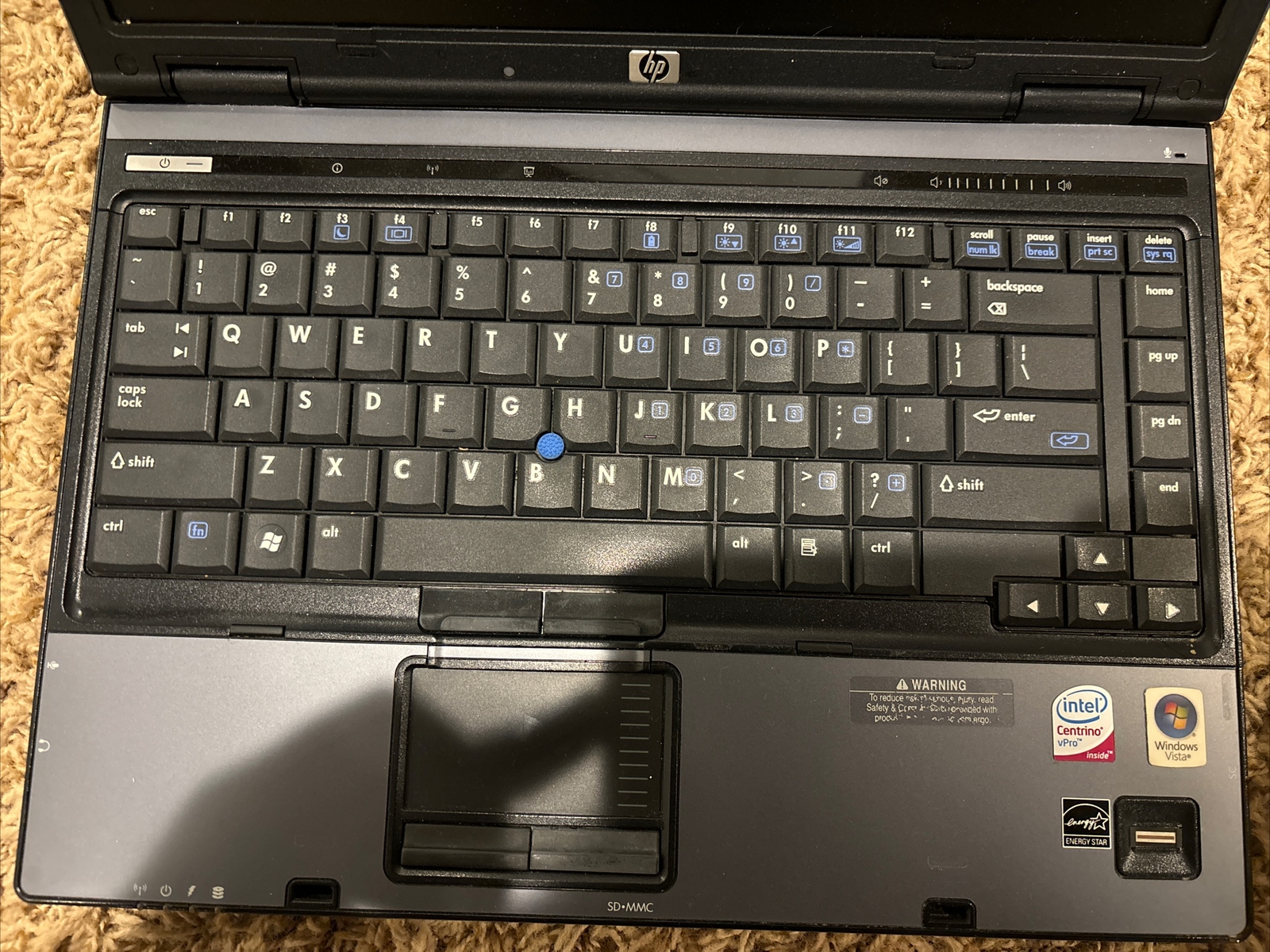 HP Compaq 6910p – 14″ Laptop UNTESTED FOR PARTS