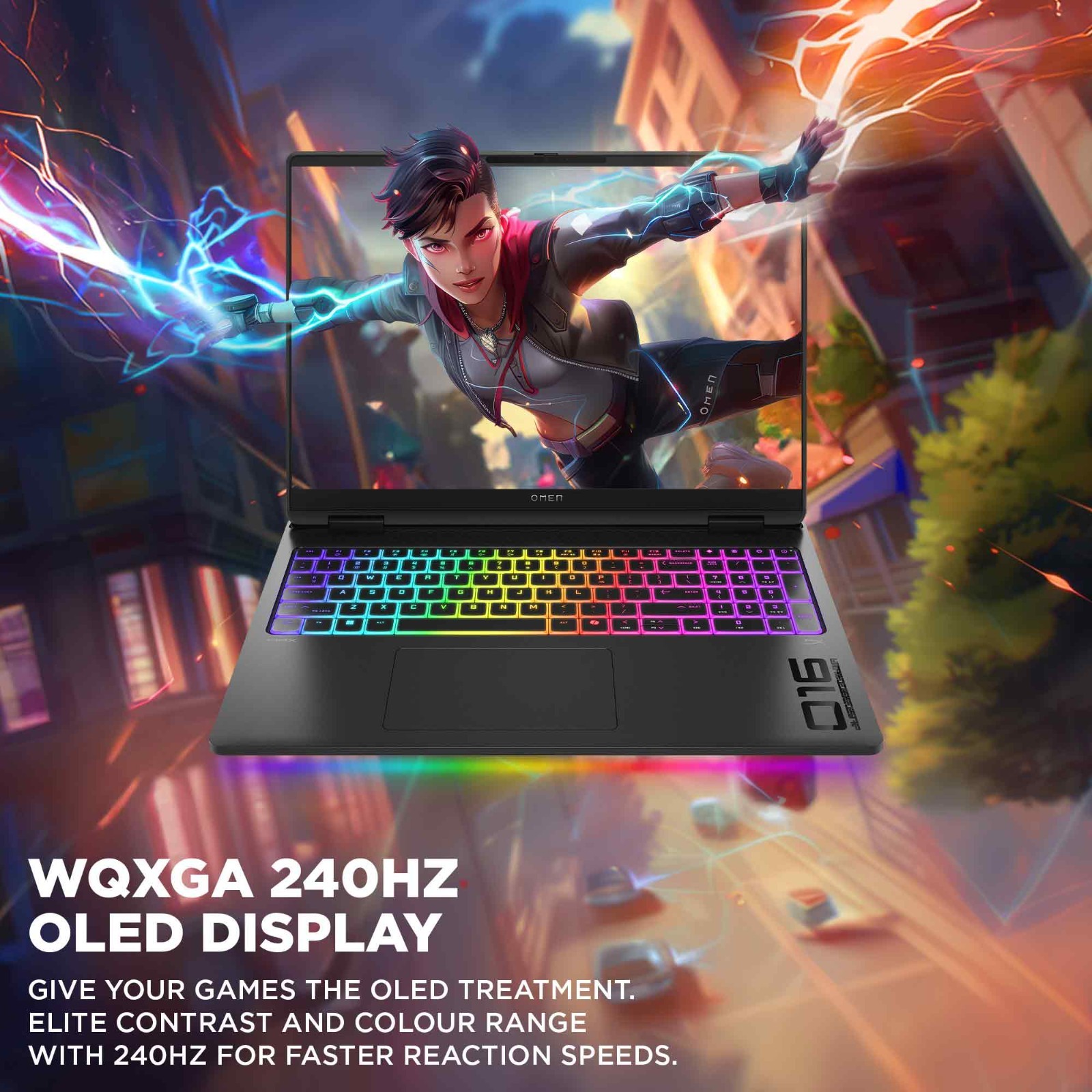 HP OMEN MAX 16‑ah0040ca 16″ OLED Ultra 9 275HX RTX 5070-12GB 32GB RAM 1TB SSD