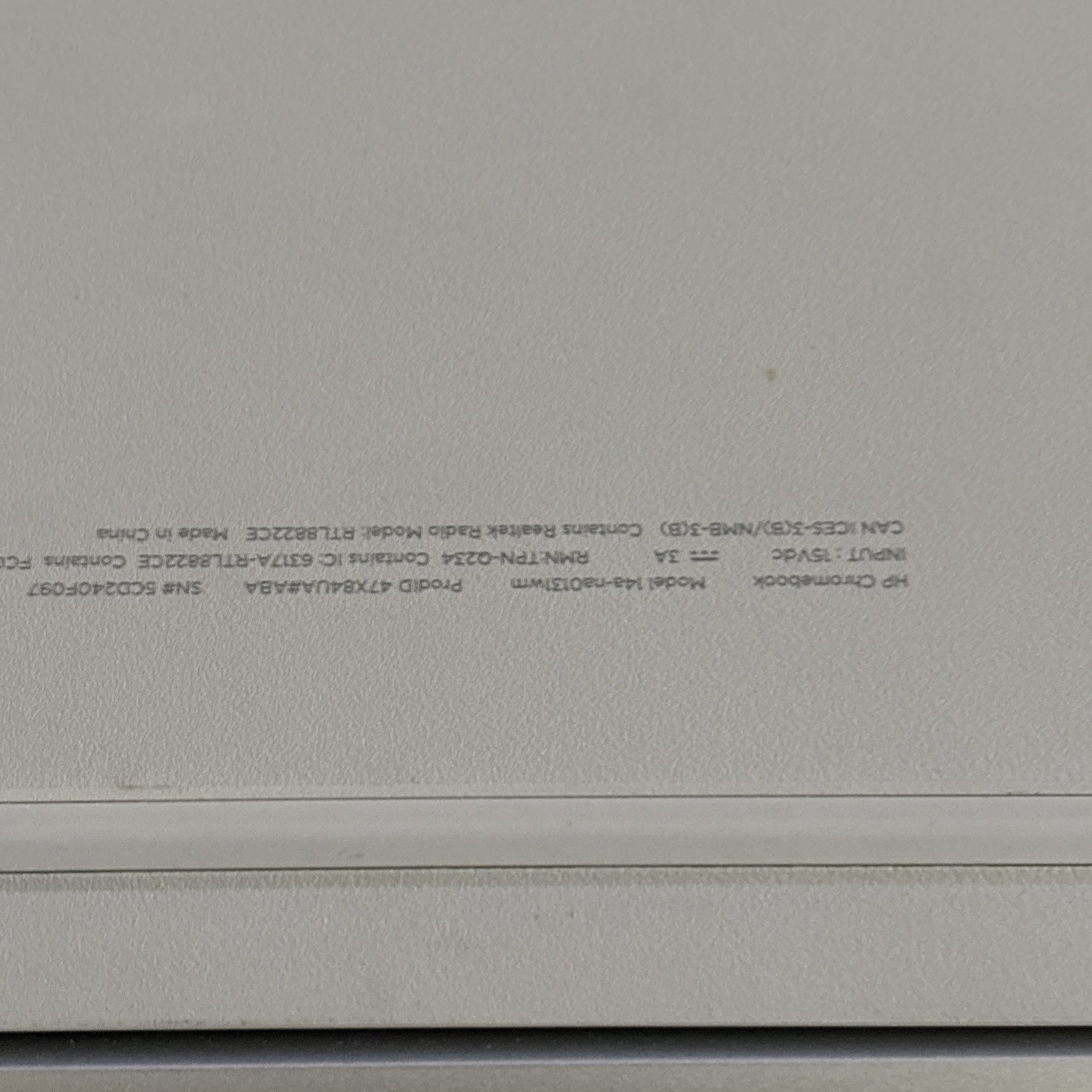 HP 14a-na0031wm 14 inch Chromebook
