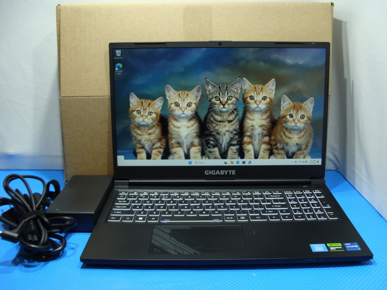 Gigabyte G5 KF5 15.6″ FHD 144hz i7-12650H 2.3GHz 16GB 512GB RTX 4060 Win 11 Home
