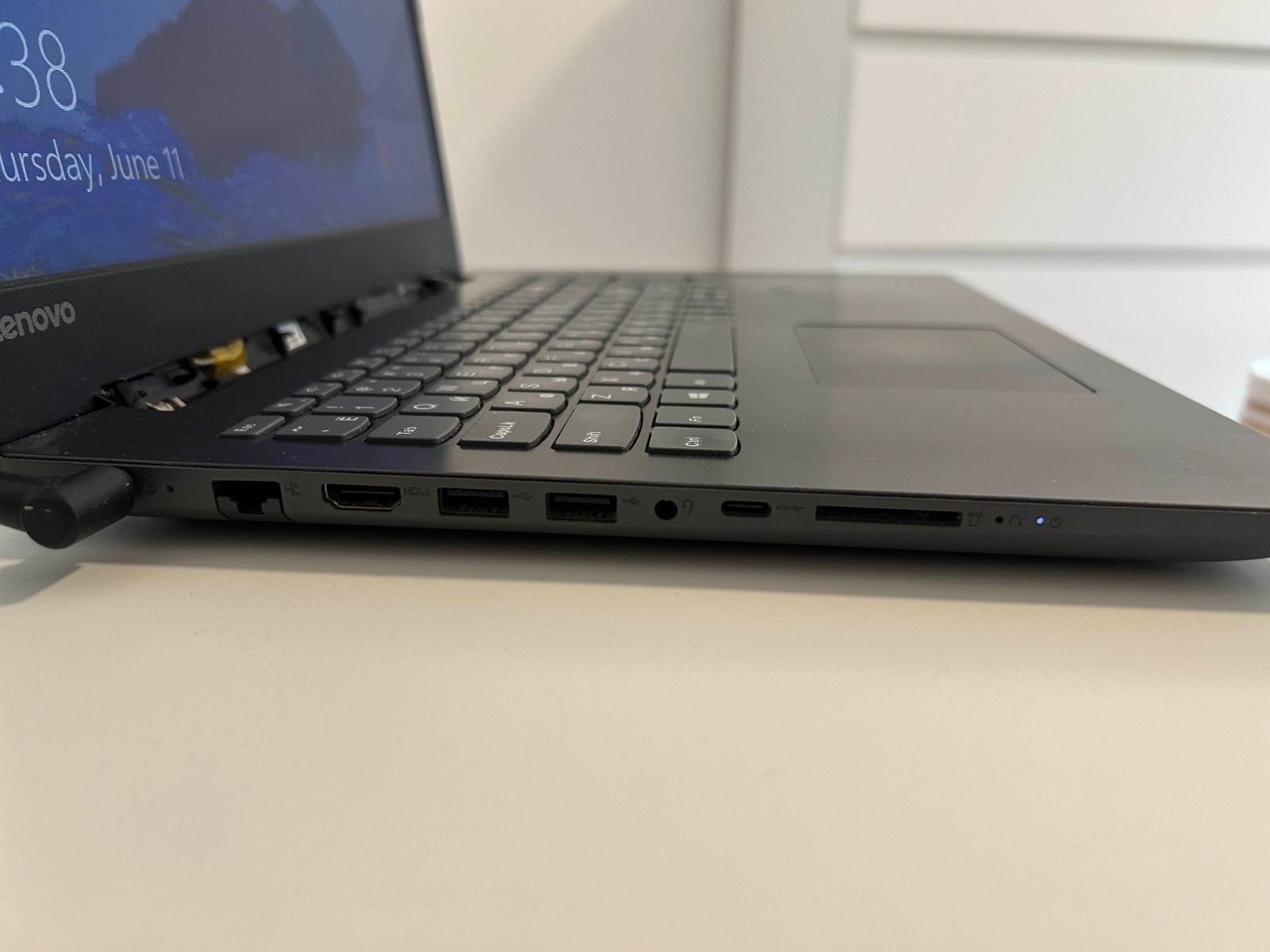 Lenovo Laptop Intel i5-7200U 8GB RAM 678GB Storage WiFi Webcam Charger Included