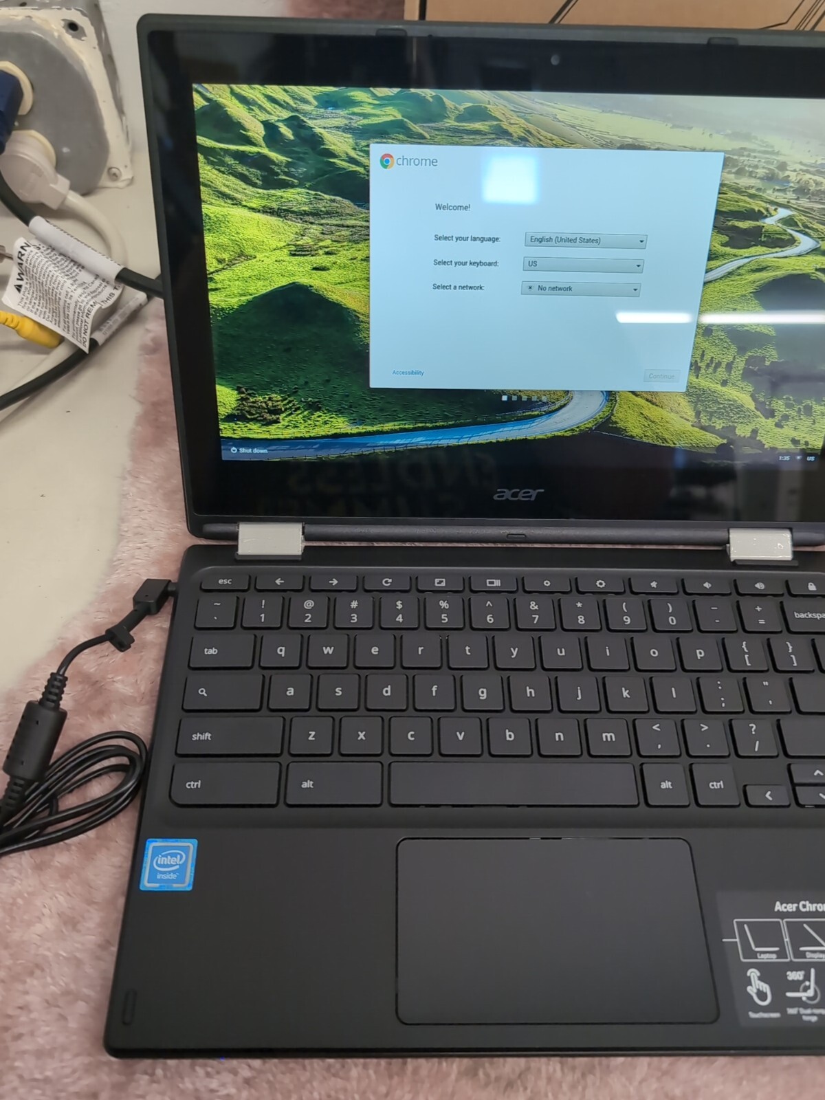 Acer Chromebook R 11 C738T-C5R6, N15Q8 11.6″ Touch-screen 4GG RAM 32GB