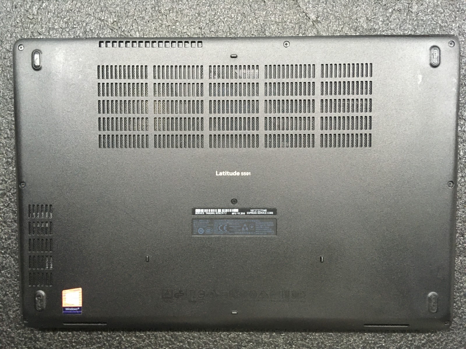 Lot of 2 Dell Latitude 5591 i7-8850H 2.60 GHz 16Gb Ram 512Gb SSD