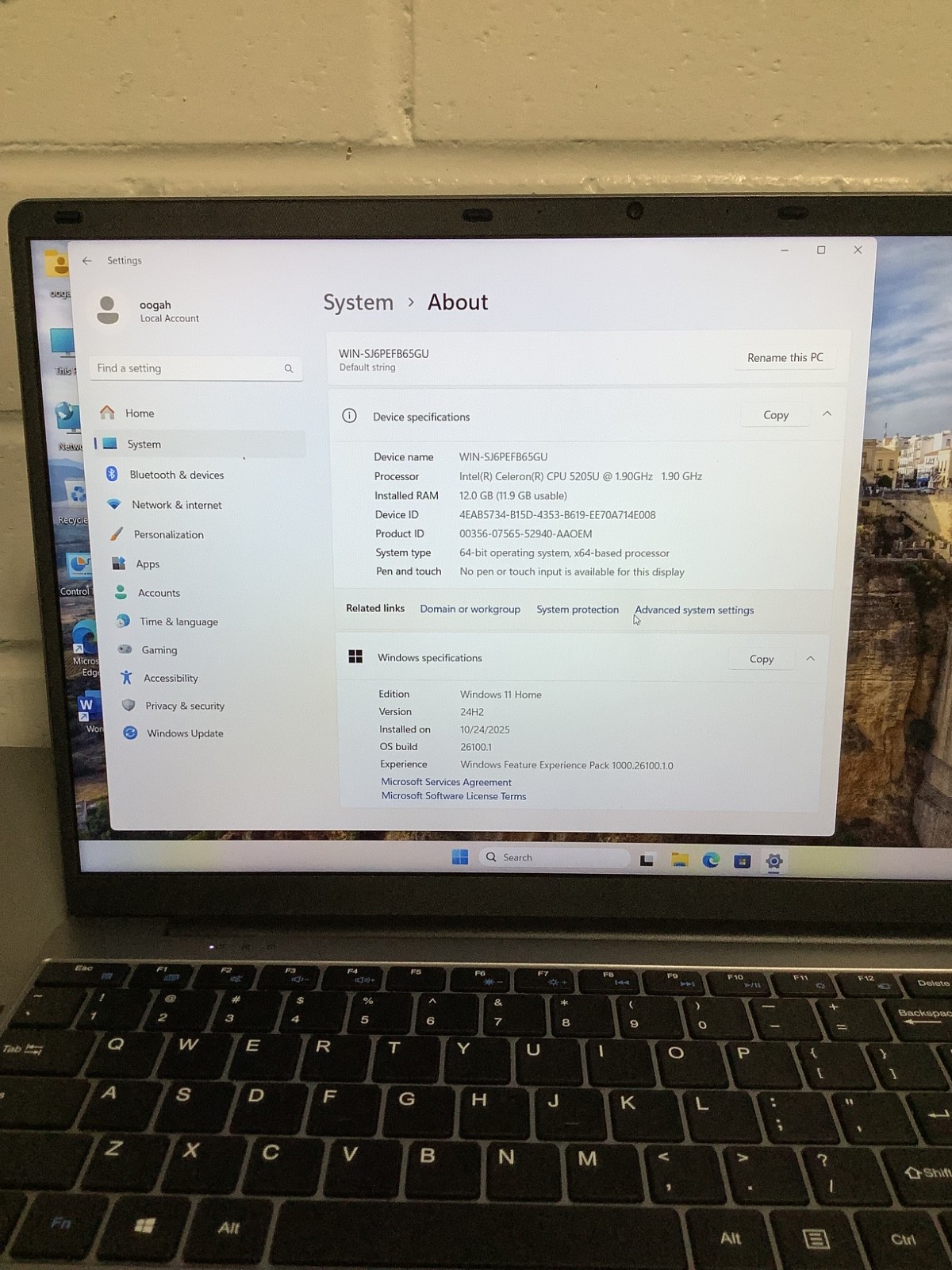 Jumper EZbook S7Hi 15.6in -Laptop 4GB 128GB (JPNWEAD522636)