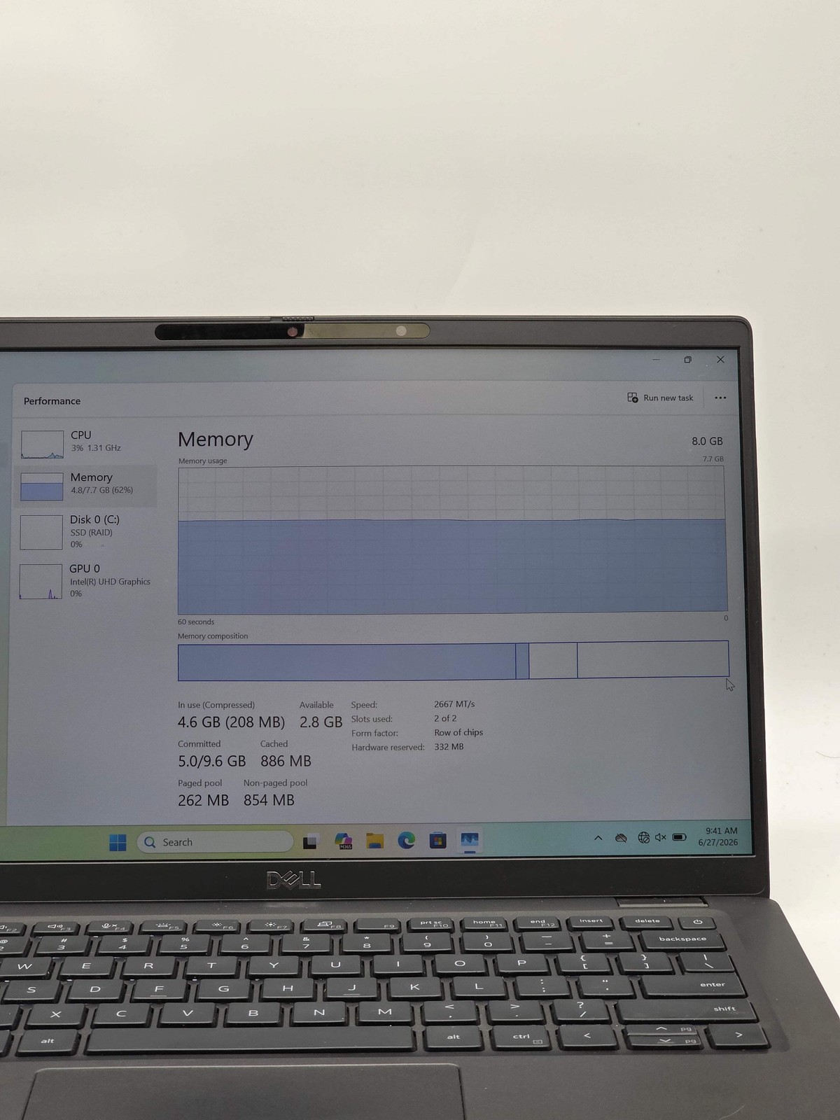 Dell Latitude 7410 14″ FHD Laptop i5-10310U 16GB RAM 256GB SSD Win 11