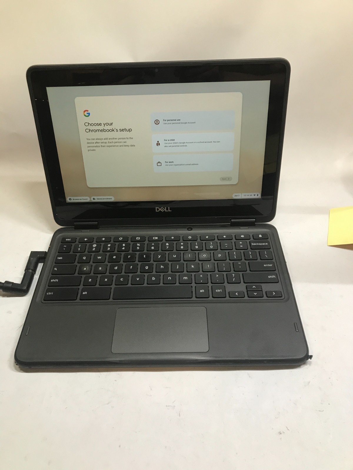 Lot of 10 Dell 3100 Chromebook 2in1 11″ Touchscreen 4GB RAM 32GB eMMC C-Grade