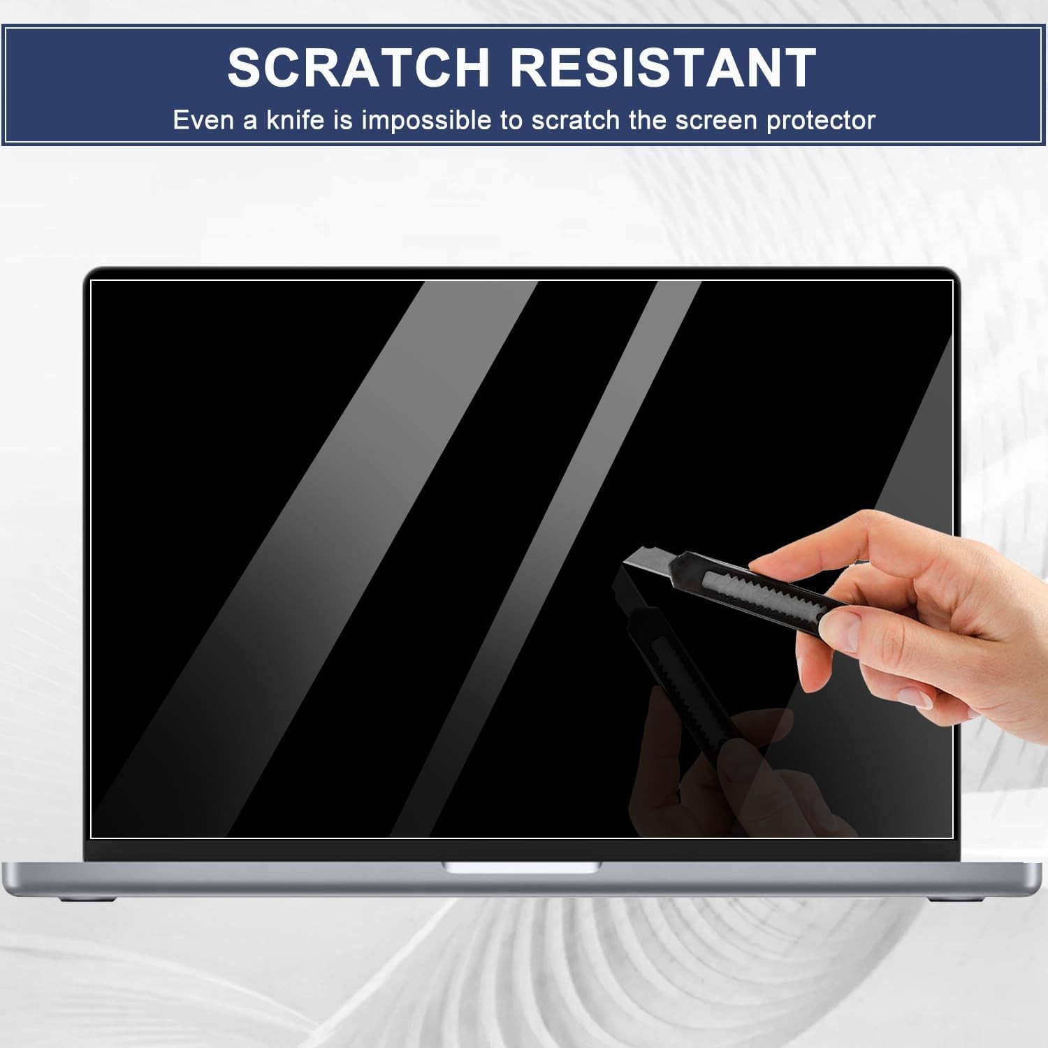 2 Pack Screen Protector for MacBook Air 13.6 Laptop with M5 M4 M3 M2 chip