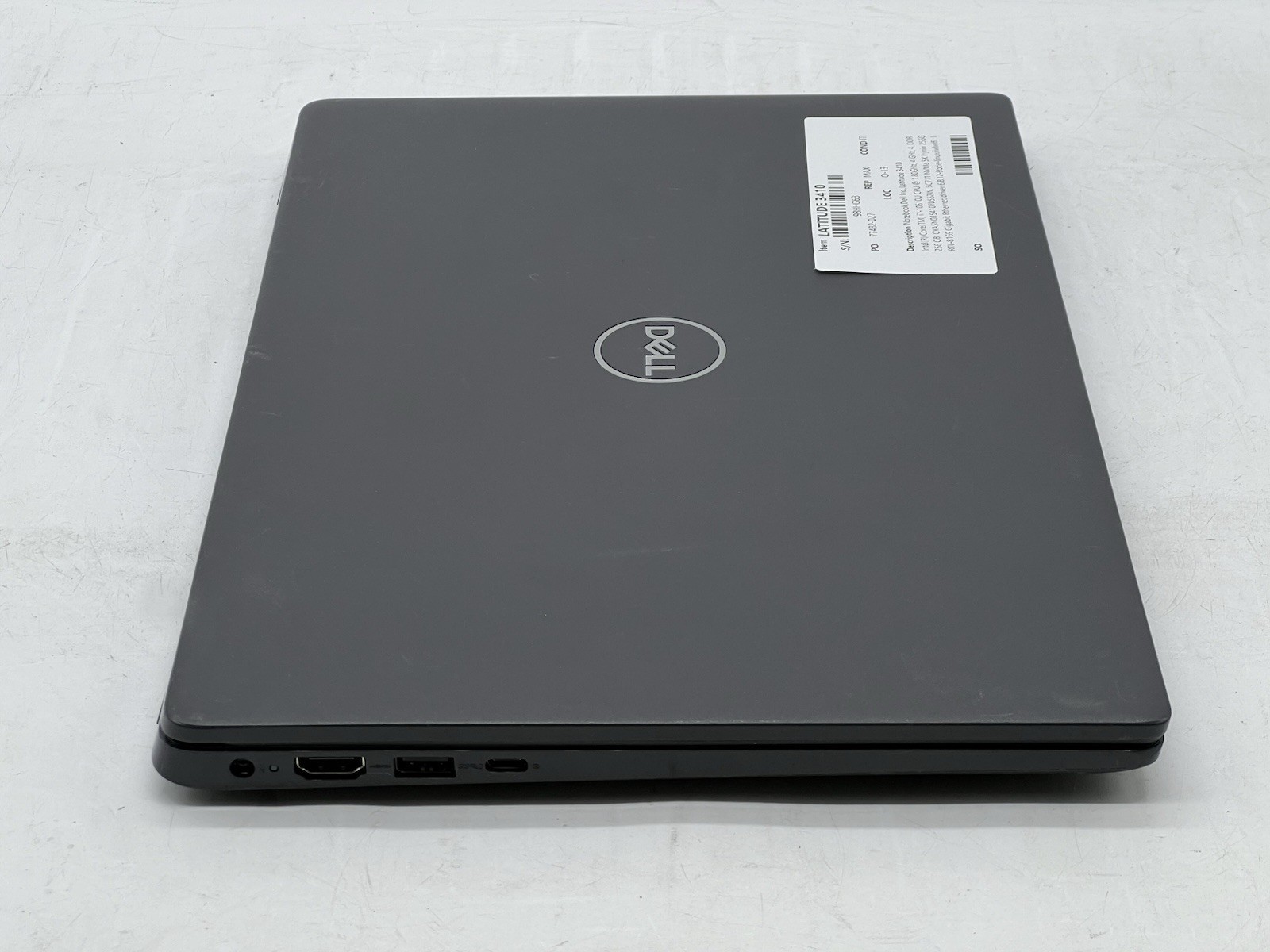 Dell Latitude 3410, i7-10510U CPU, @ 1.80GHz, 8GB RAM, 256GB NVMe-No OS/Charger