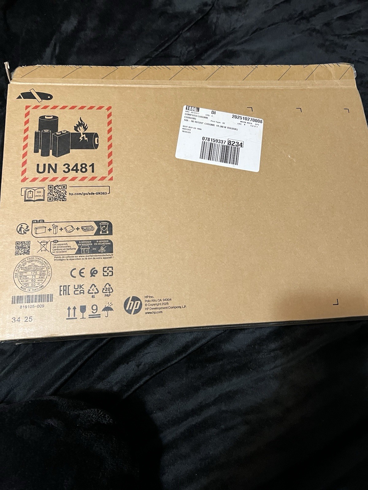 HP Chromebook Intel Celeron N4500 4GB 64GB eMMC 14″ Chrome OS Silver