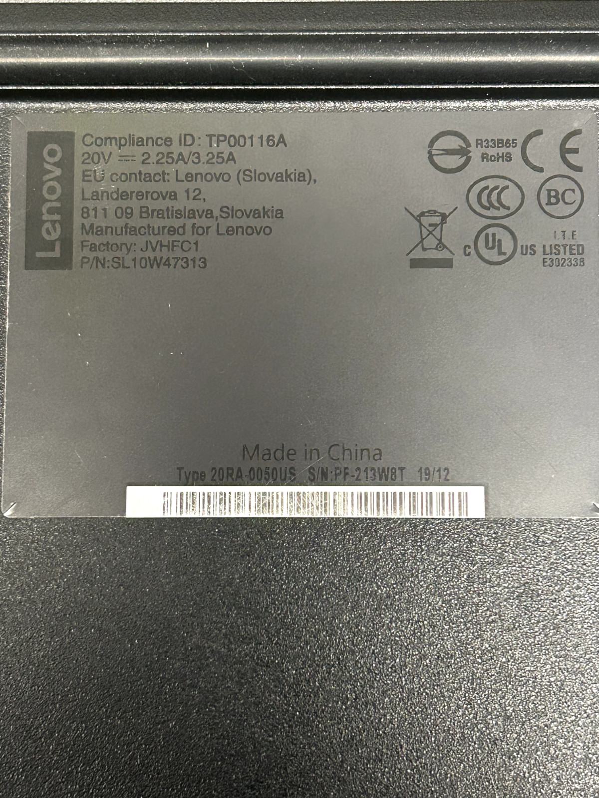 Lenovo ThinkPad E14 i7 8GB Ram Windows 10/11 PRO
