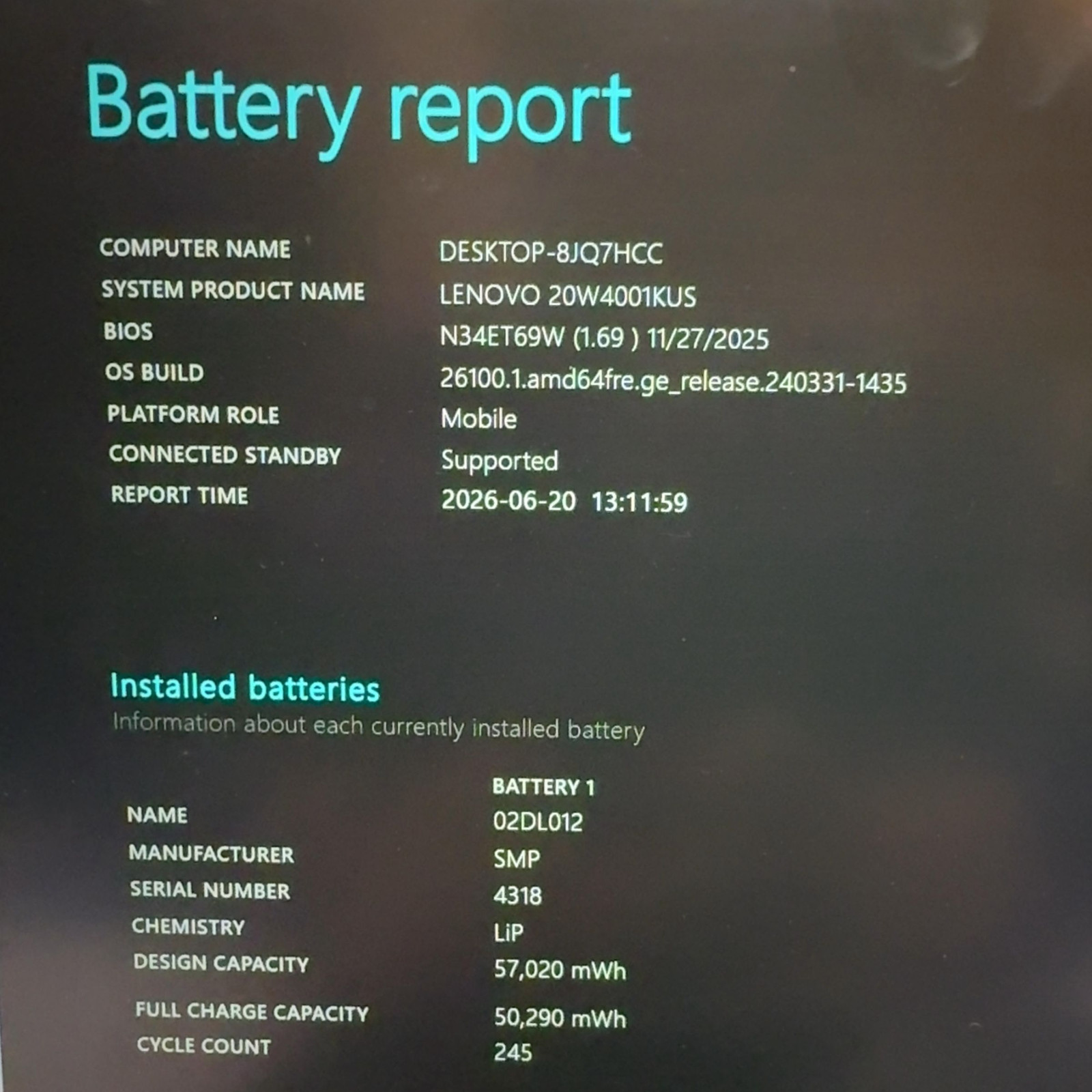 Lenovo ThinkPad T15 Gen 2i i7-1165G7 16GB RAM 512GB NVMe SSD Win 11 Pro