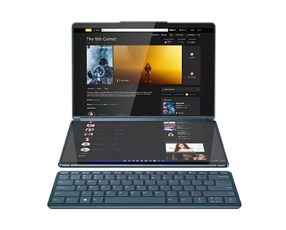 Lenovo – Yoga Book 9i – 13.3″ Dual OLED Touch Screen – Intel Core i7 – 1 TB SSD