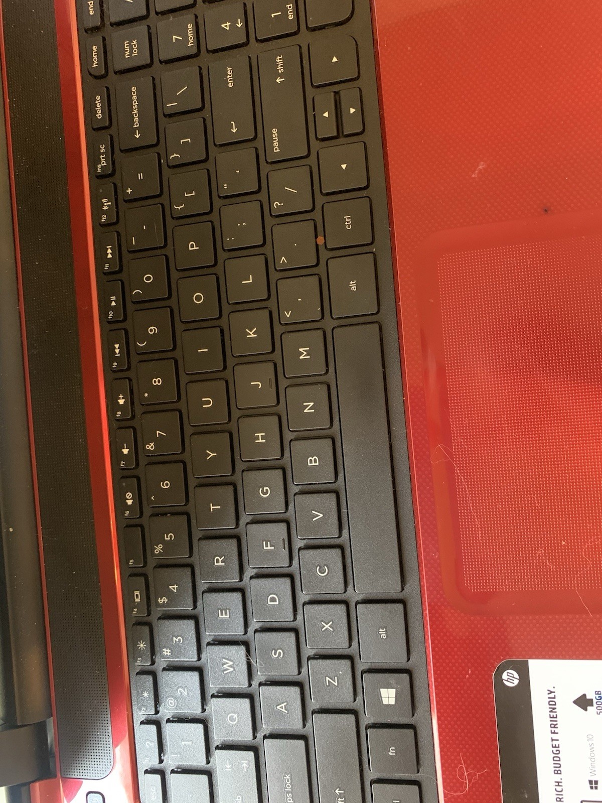 “HP 15.6” Laptop Pentium N3540 4GB 500GB HDD