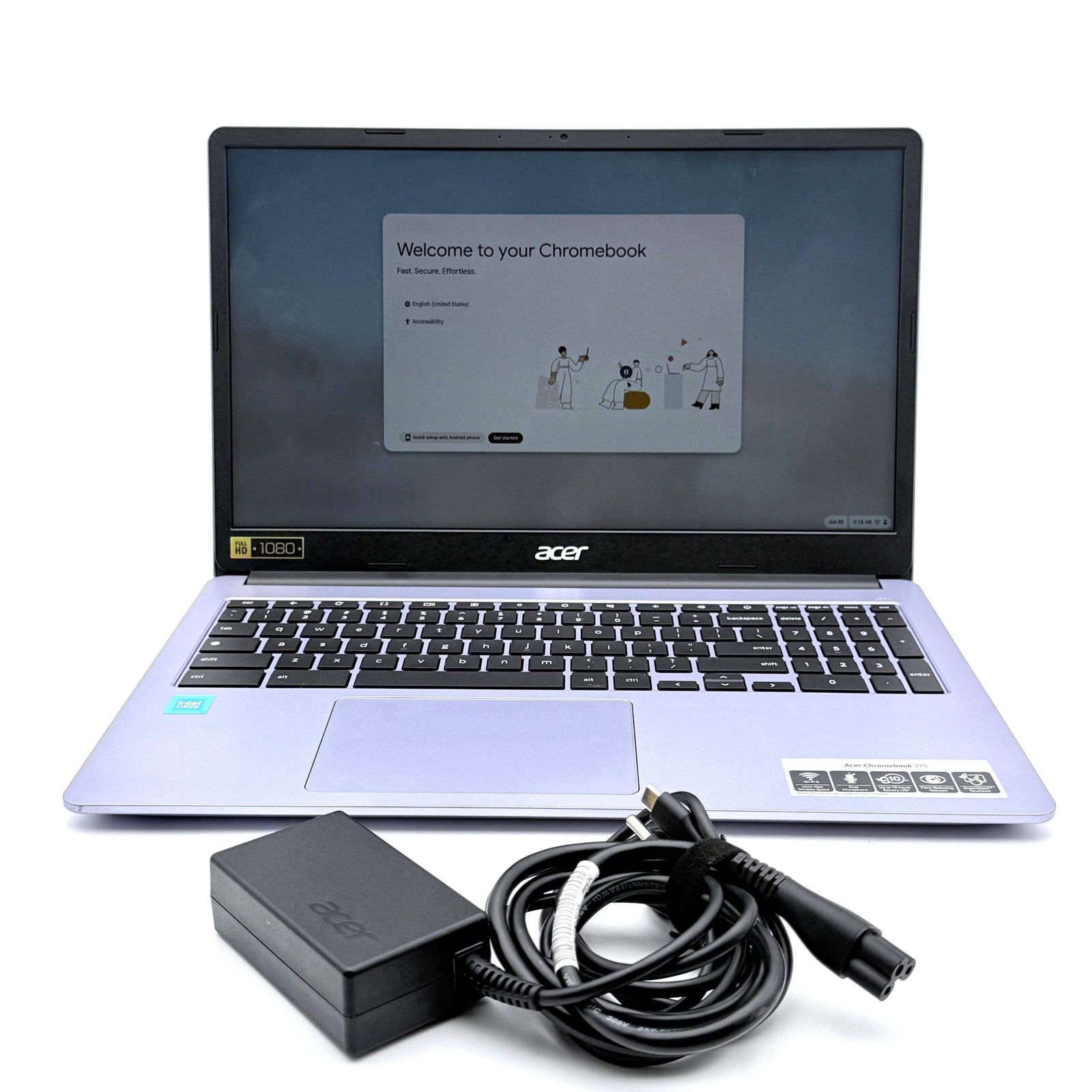Acer Chromebook 315 15.6-inch Chrome OS Notebook Laptop
