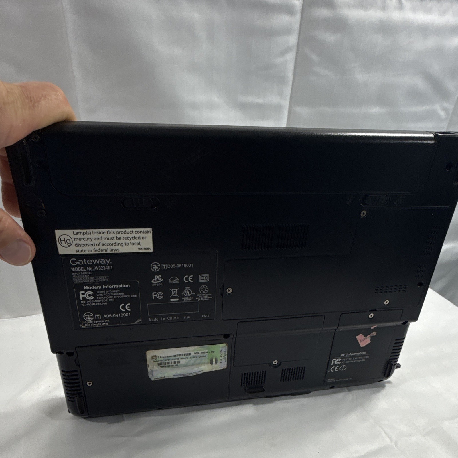 Gateway N-7323u 14″ Laptop Core 2 Duo 1.66GHz 2GB 160GB HDD Win XP