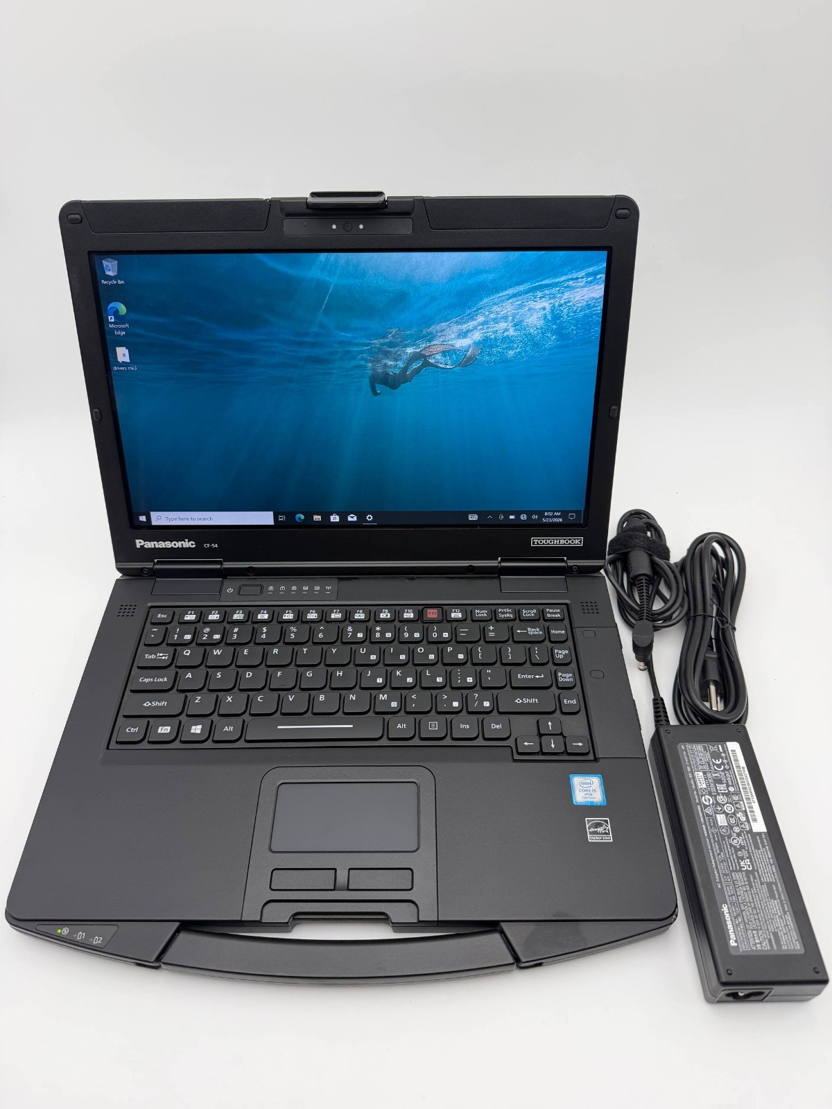 Panasonic Toughbook CF-54 TOUCHSCREEN i5-7300 8GB 256GB SSD Win10pro