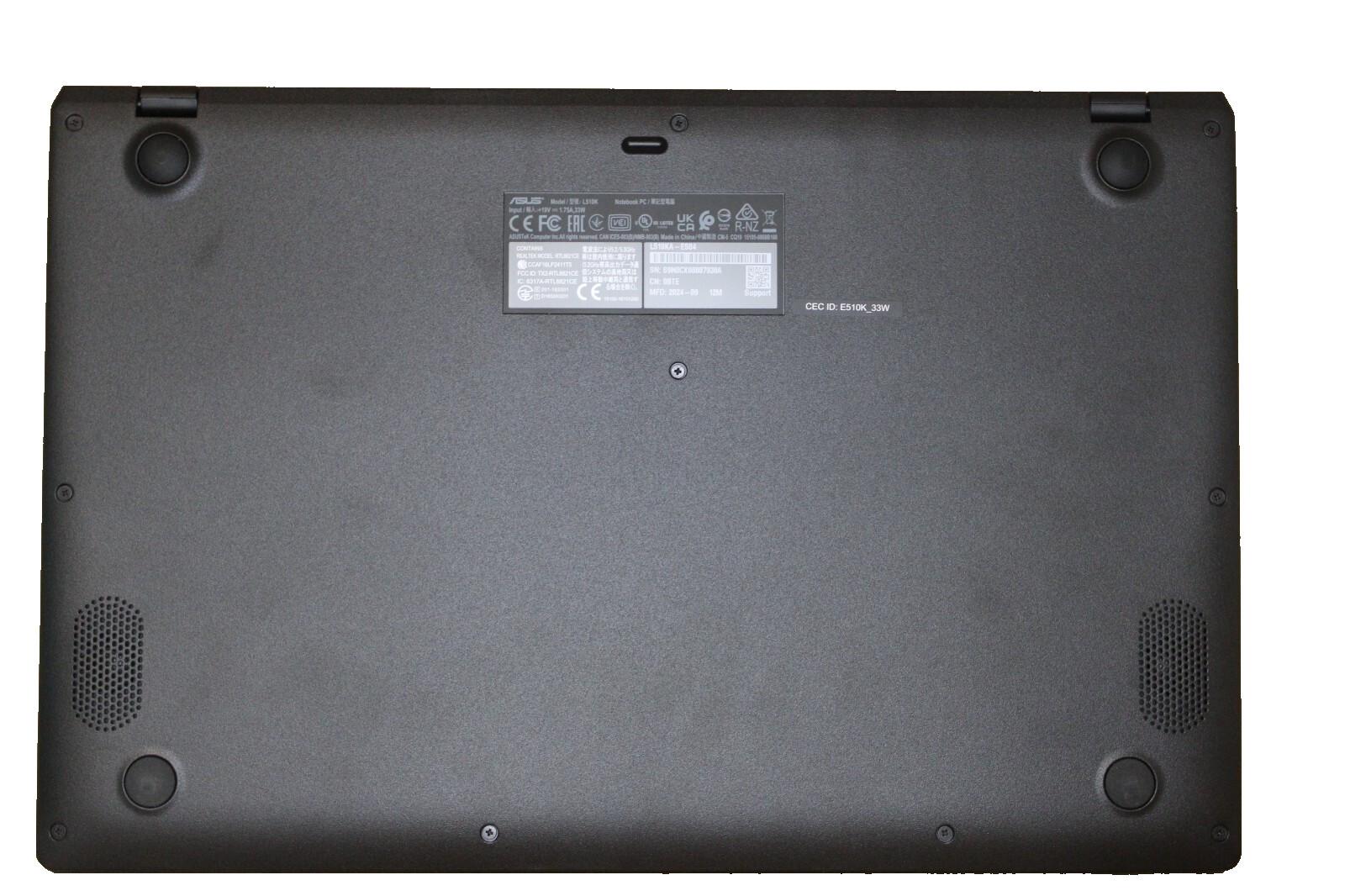 Asus Vivobook Go L510KA-ES04 15.6 Intel Celeron N4500 4GB 128GB SSD W10H