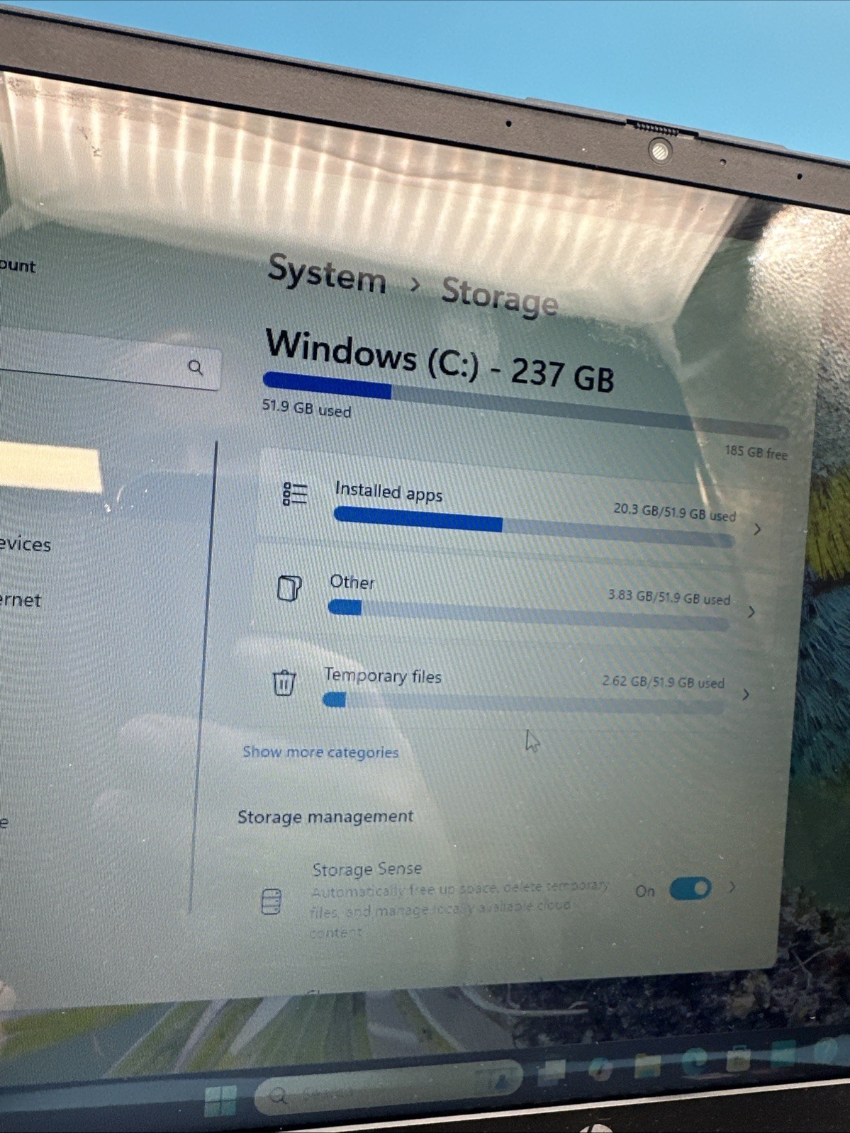 HP 15 15z-fc000 Laptop PC 15.6″ AMD 7120U 8GB 256GB SSD HDMI Cam Mic Num Key W11