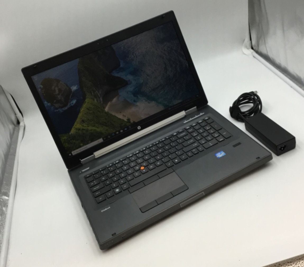 HP EliteBook 8760w i7-2720QM 8GB RAM 256GB SSD 17″ FHD NVIDIA Quadro Win10 Pro