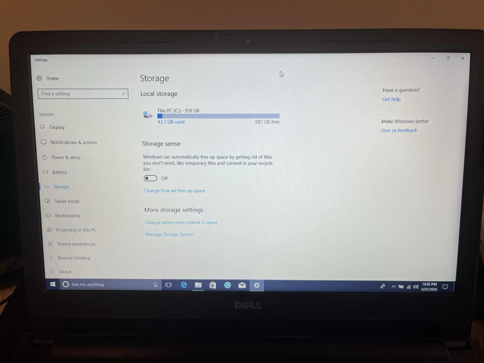 Excellent Dell Inspiron 15-3567 15.6″ i5-7200U 2.5GHz 8GB RAM 1TB SSD W/win10
