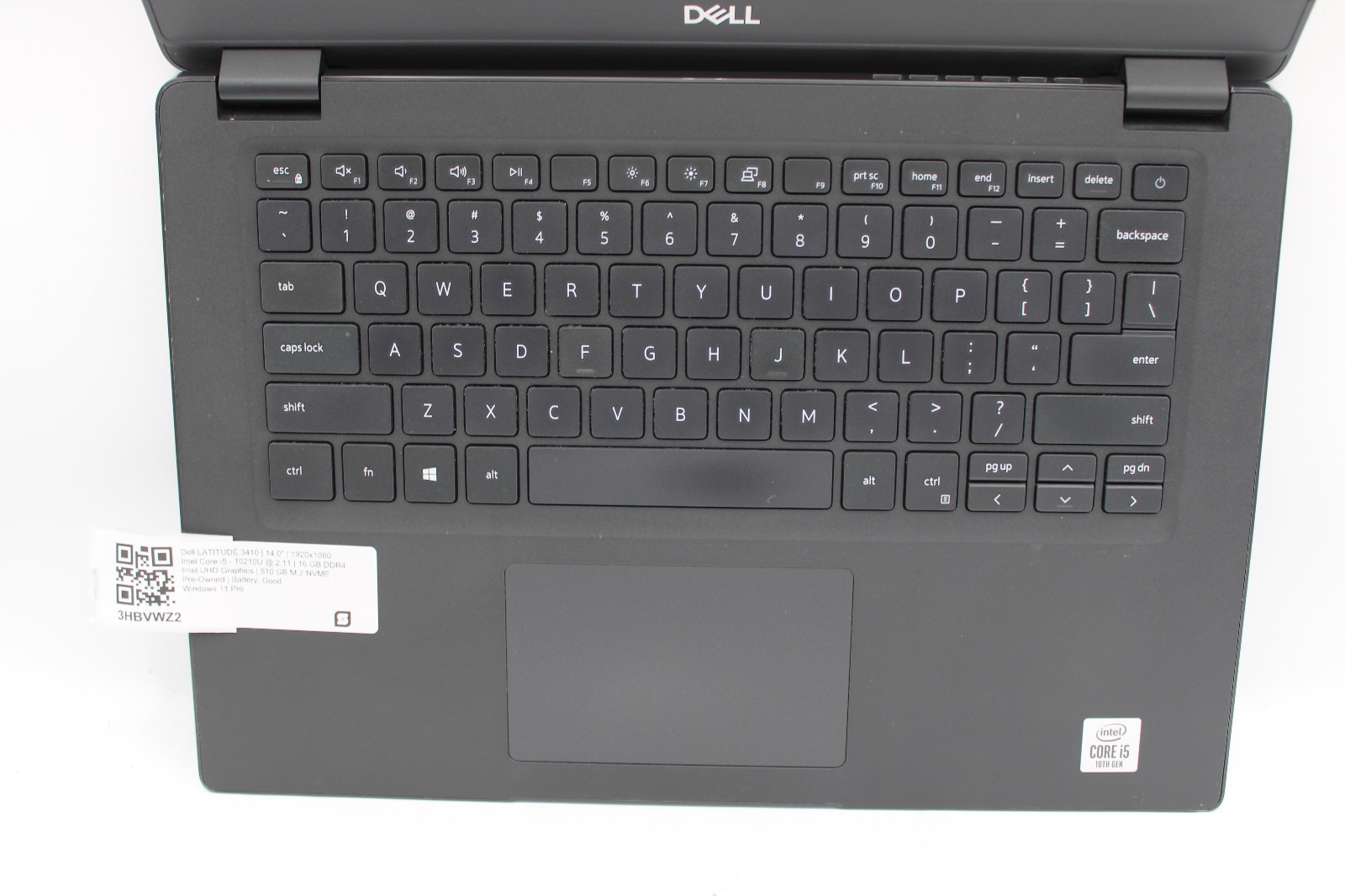 Dell Latitude 3410 _ i5-10210U @ 1.6 _ 16GB RAM _ 512GB SSD _ W11P