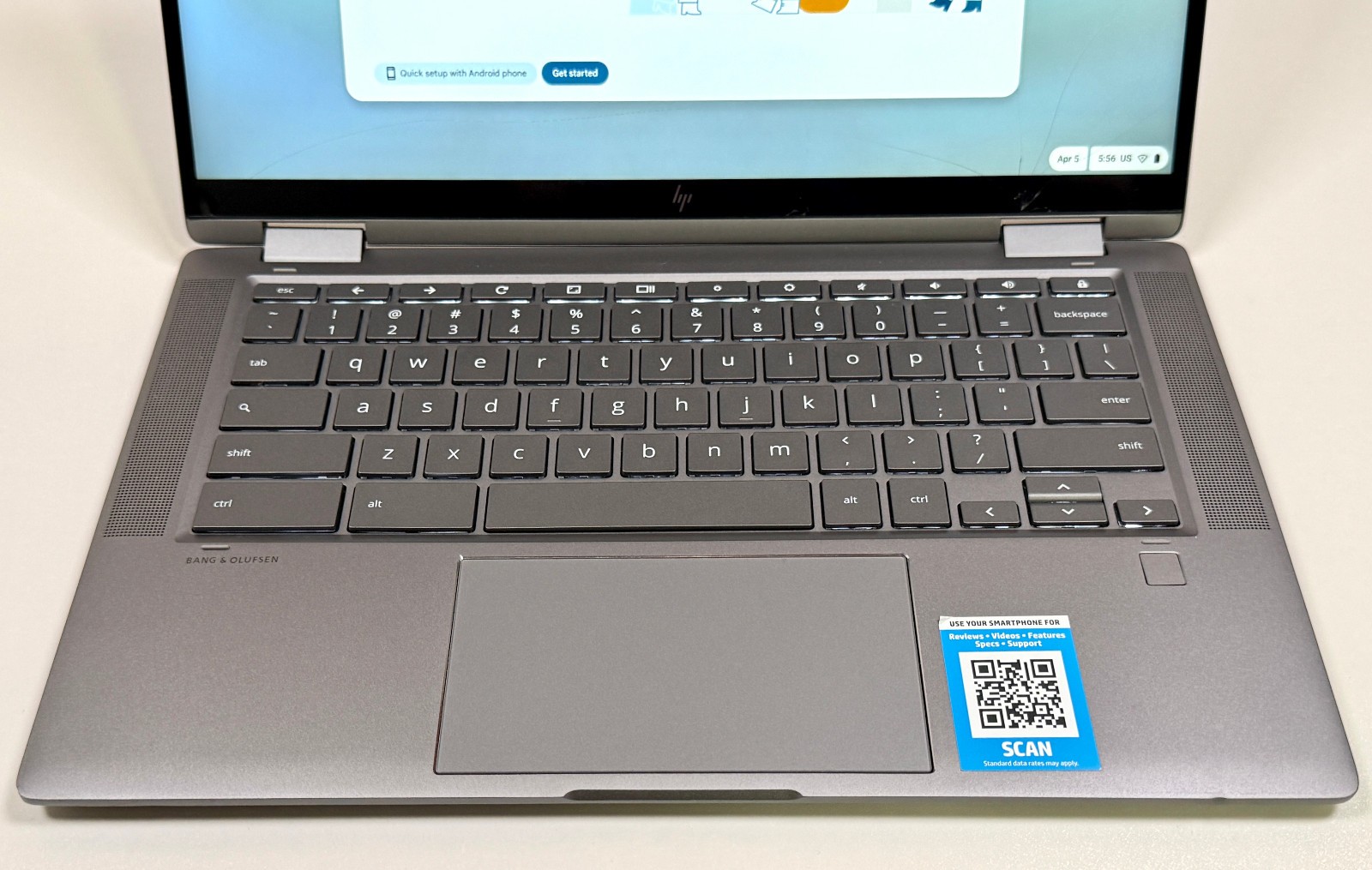 HP Chromebook x360 14c-ca0053dx 14″ 2.1GHz i3-10110U 8GB RAM 64GB eMMC SSD READ