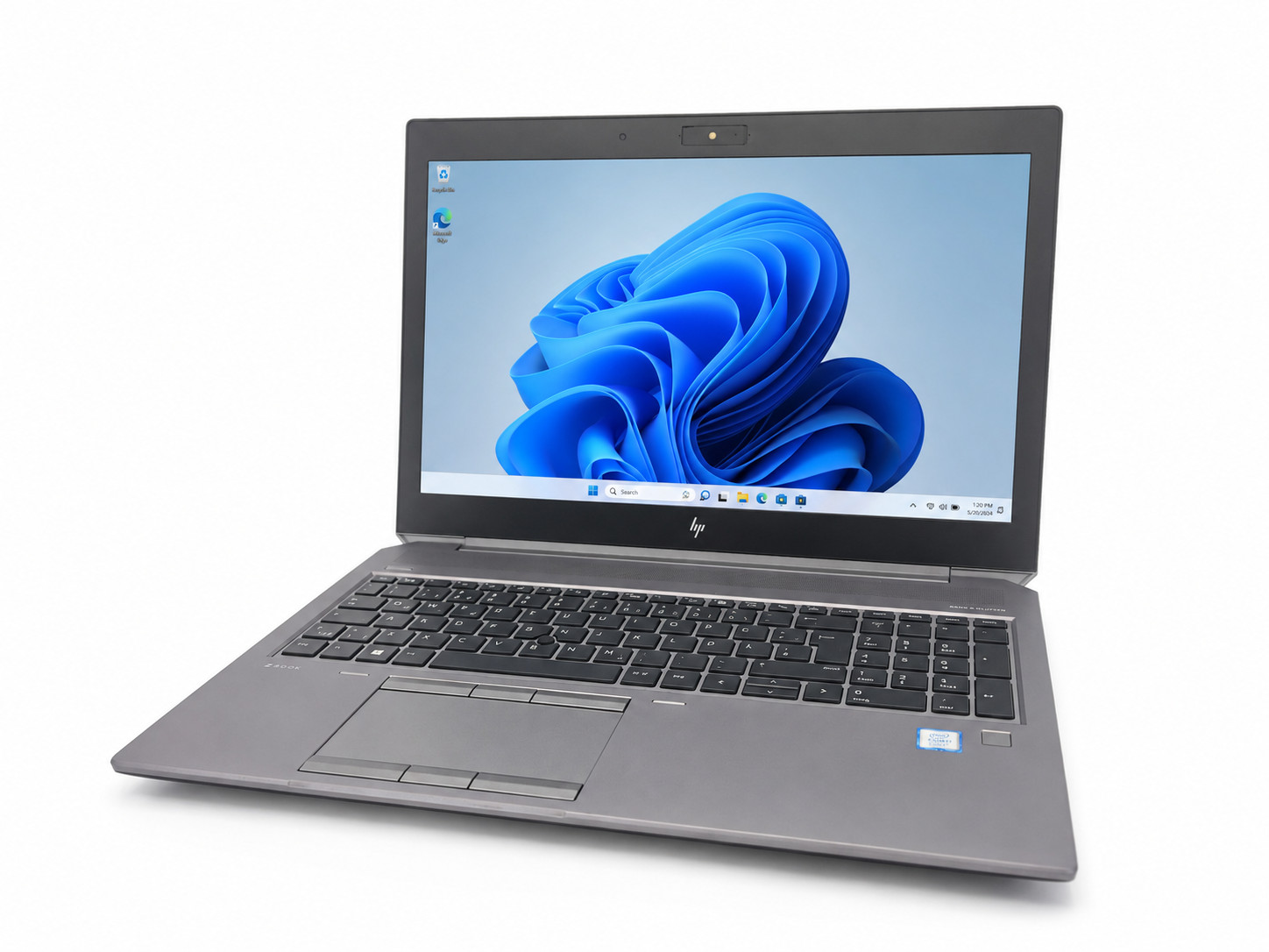 HP ZBook 15 G5 NVIDIA Quadro IntelCore i7-8th gen. 512GB NVMe SSD 16GB RAM Win11