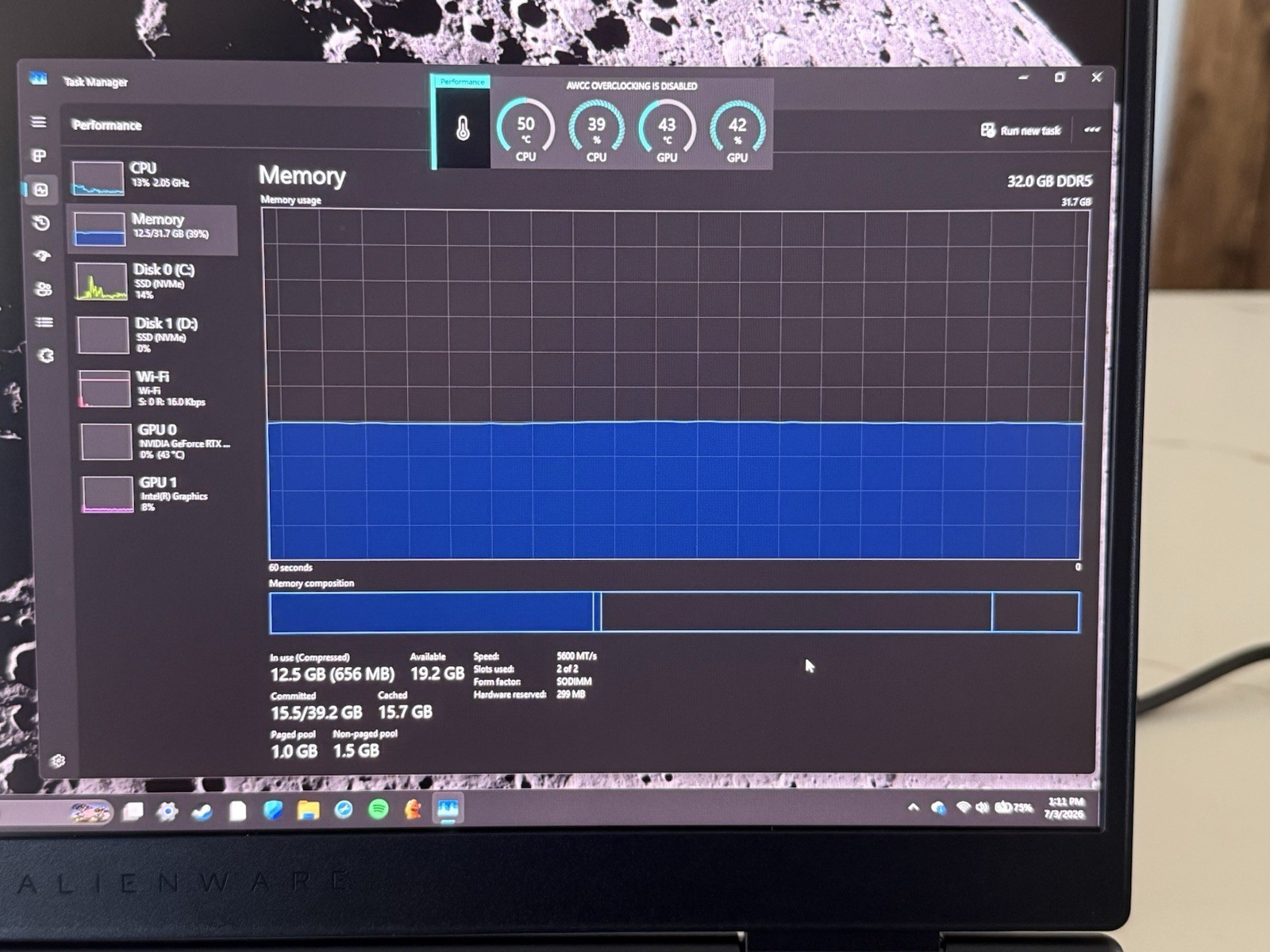 Alienware 16 Aurora Gaming Laptop, Excellent Condition, RTX 5060,Extras Included